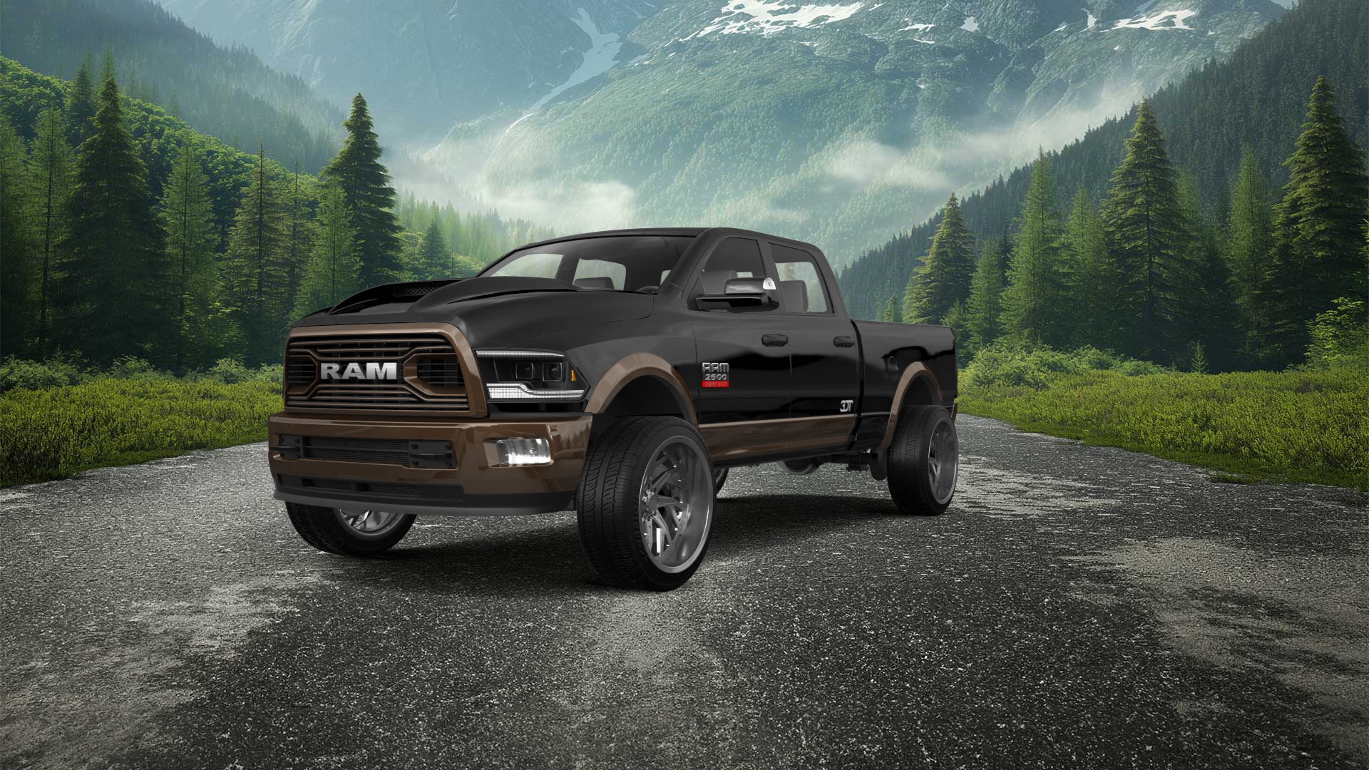 Dodge Ram 2500 4 Door Truck 2014