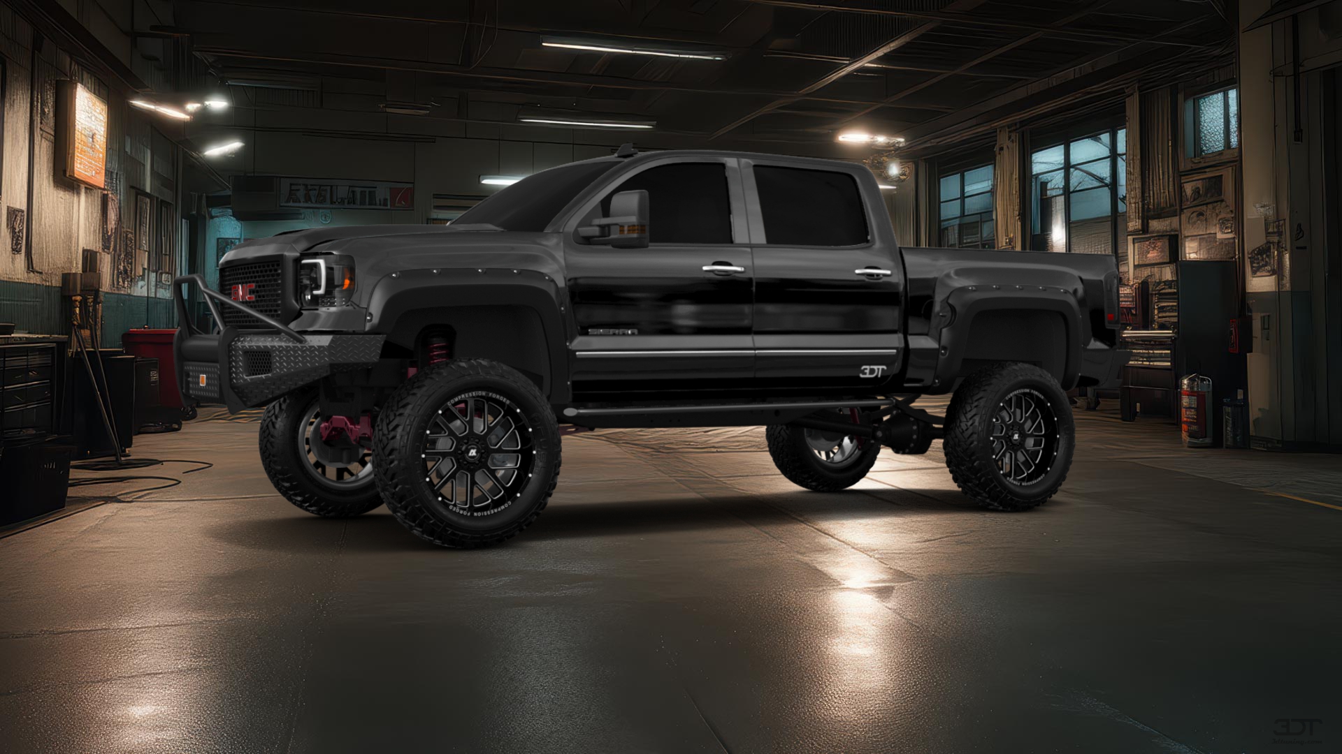 GMC Sierra 4 Door pickup truck 2014 tuning