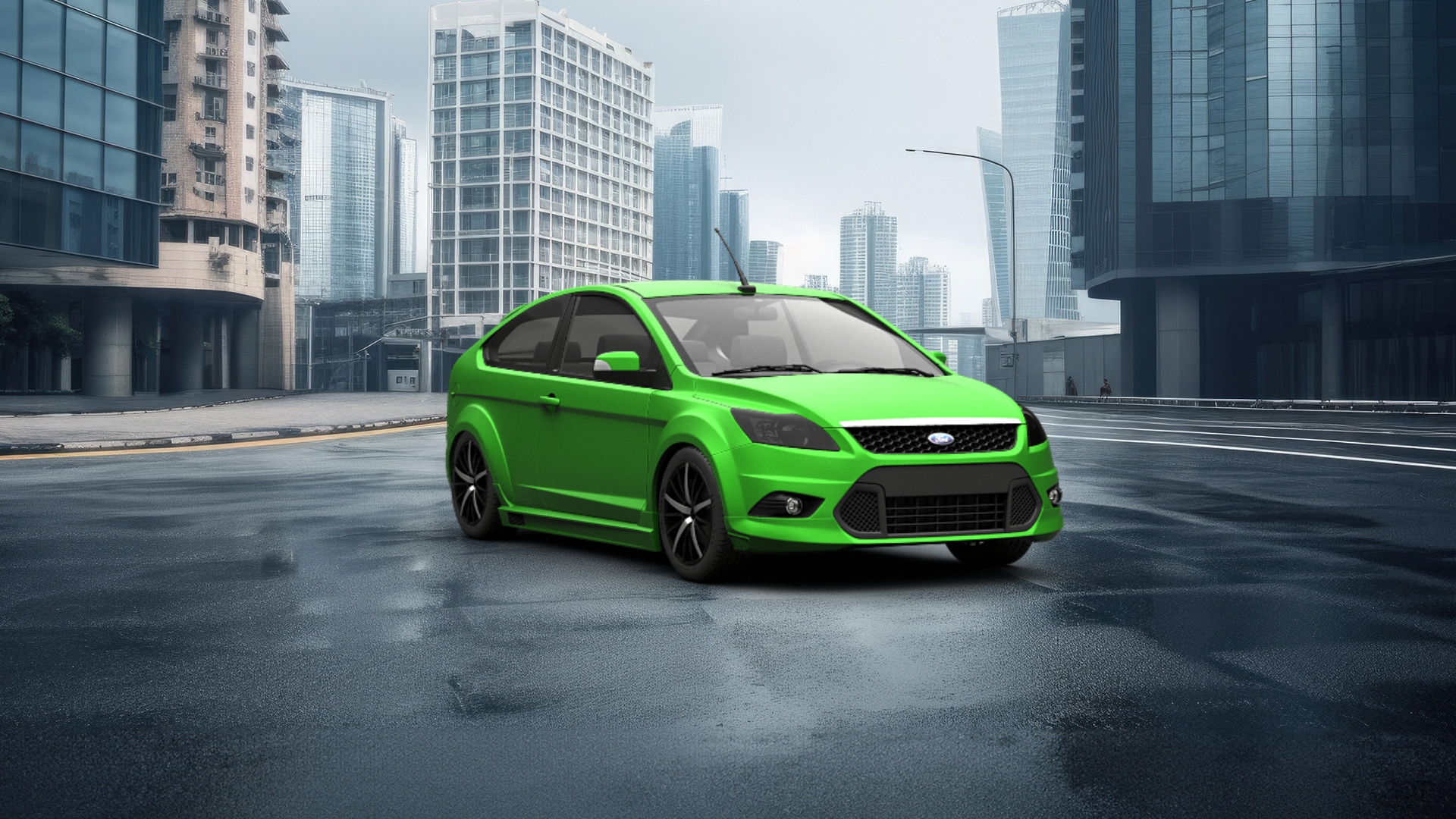 Ford Focus 3 Door Hatchback 2009 tuning