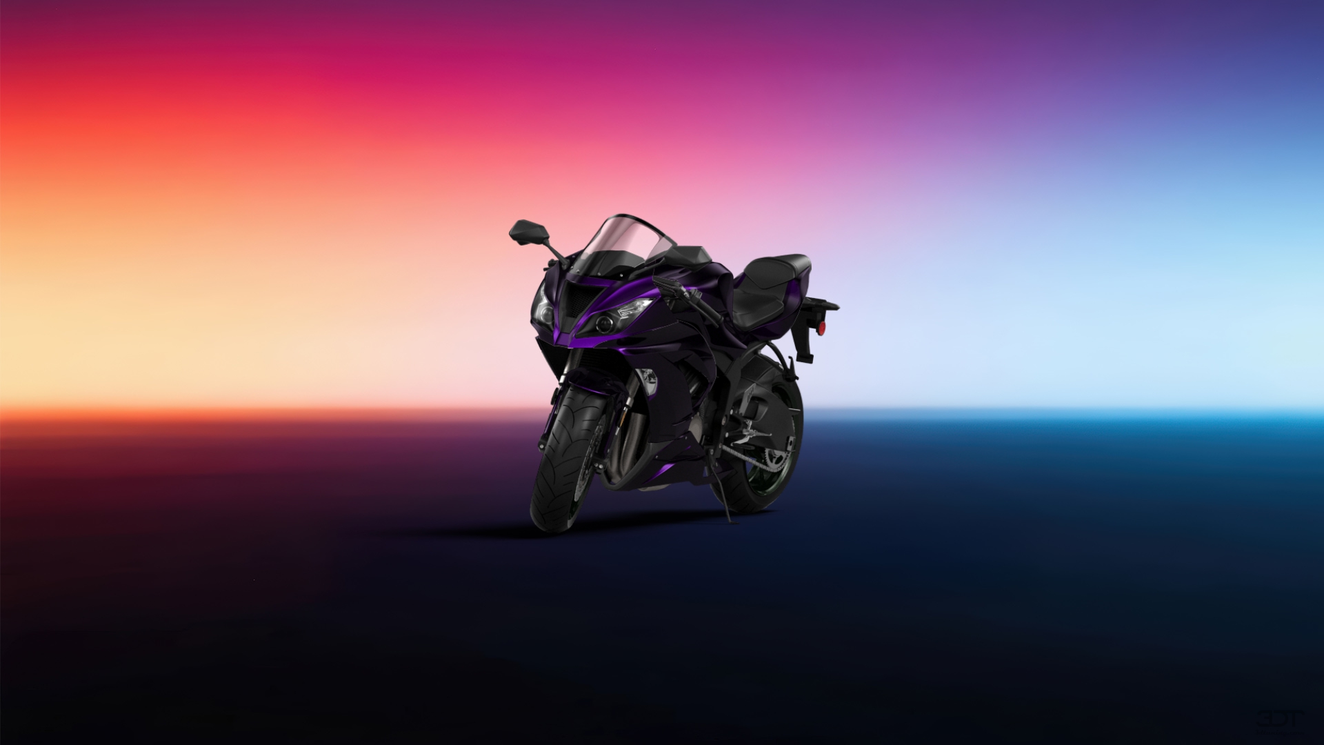 Kawasaki Ninja ZX 6R Sport Bike 2015 tuning