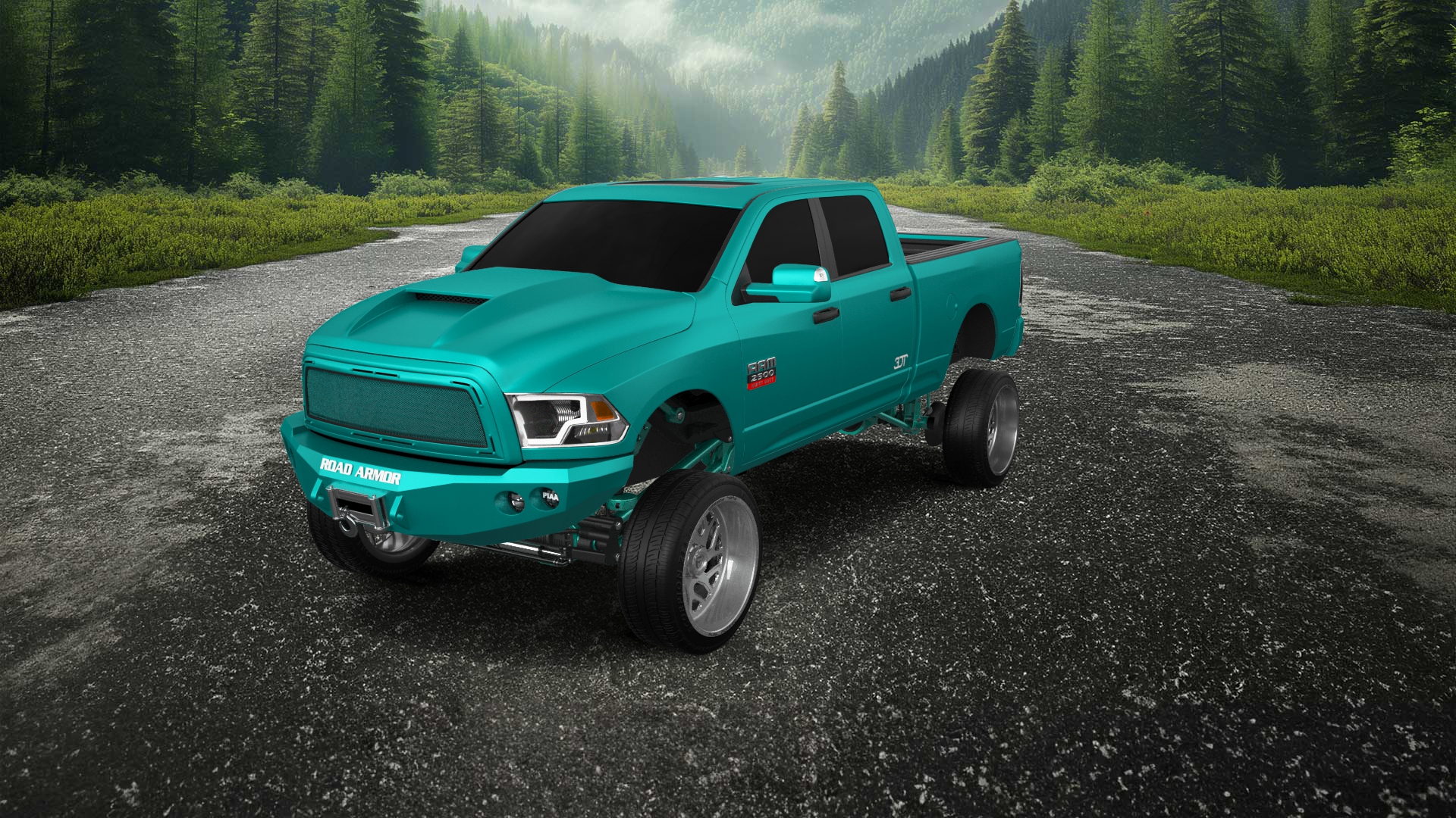Dodge Ram 2500 4 Door Truck 2014 tuning