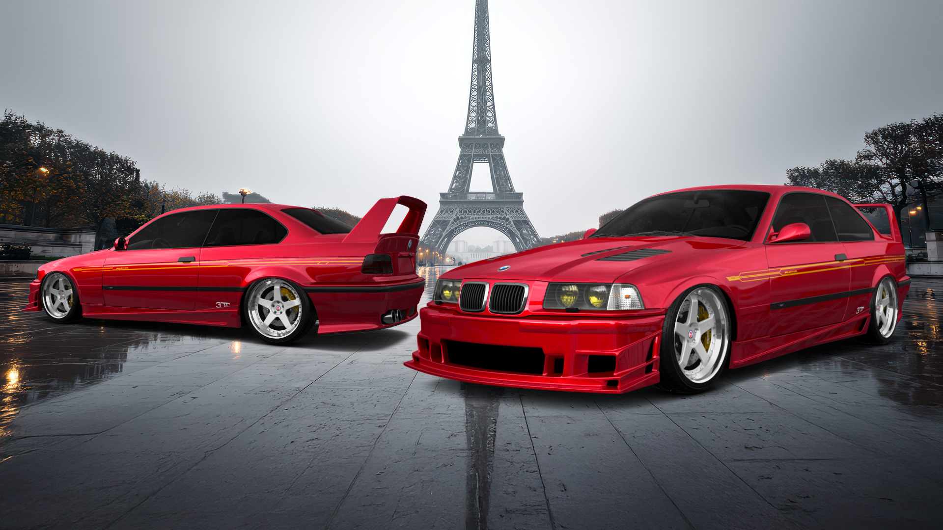 BMW 3 Series 2 Door Coupe 1993 tuning
