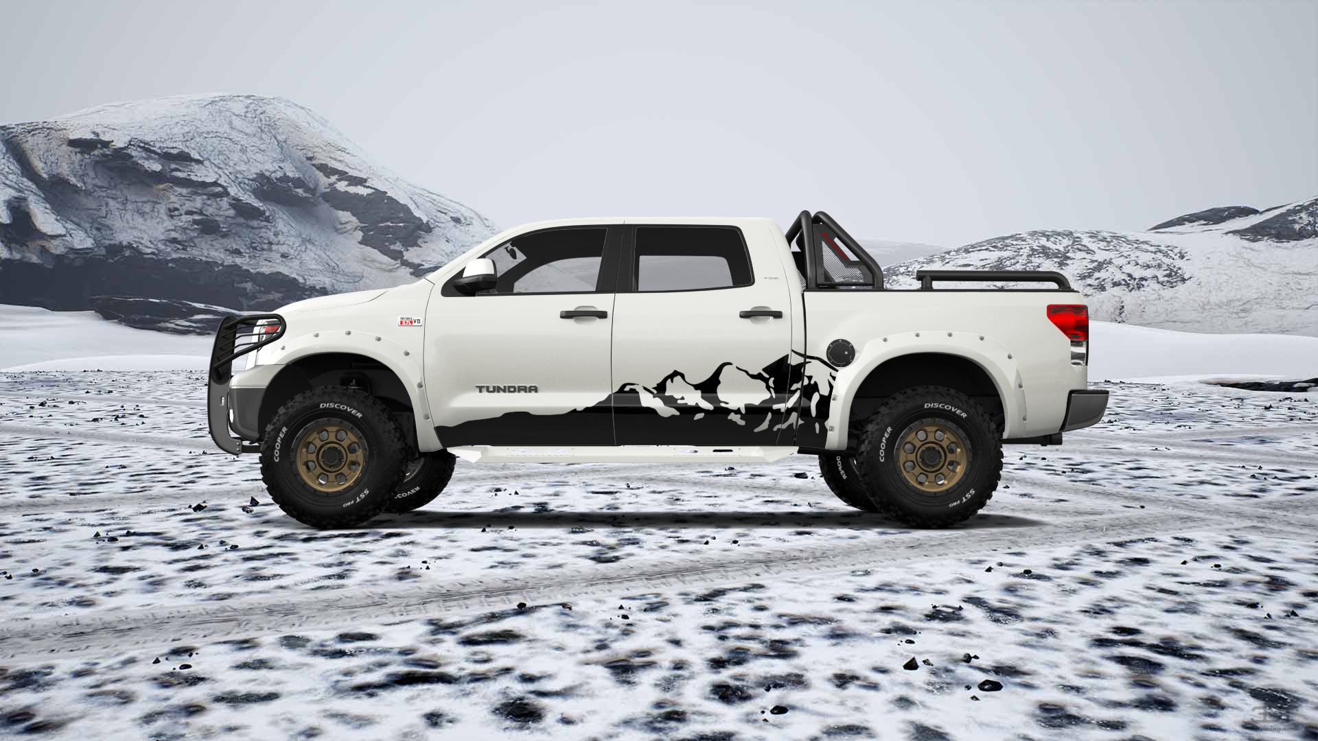 Toyota Tundra 5.5 ft box 4 Door pickup truck 2007