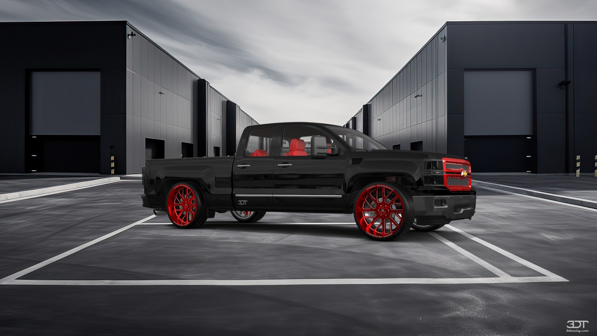 Chevrolet Silverado 1500 6.5 ft box 4 Door pickup truck 2014 tuning