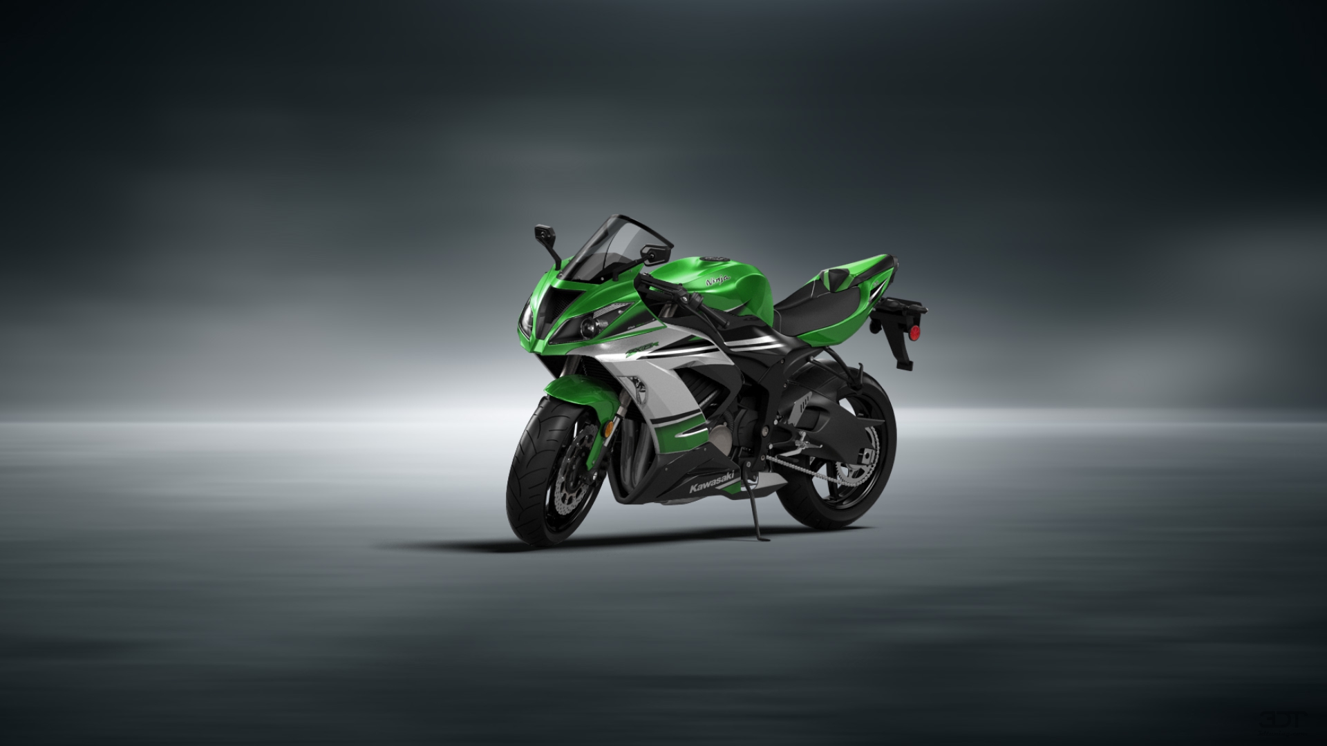 Kawasaki Ninja ZX 6R Sport Bike 2015 tuning