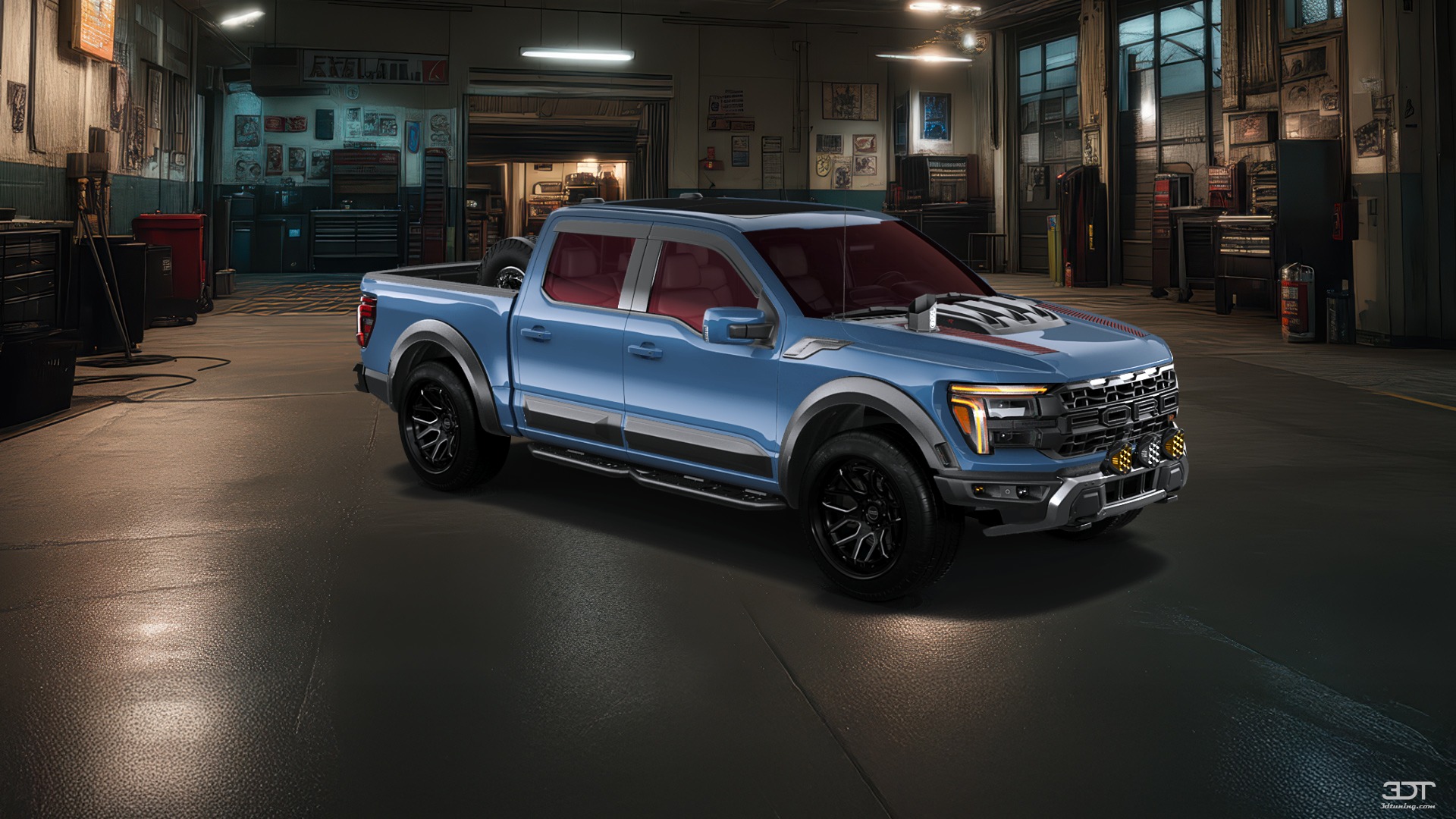Ford F-150 Raptor 4 Door pickup truck 2024 tuning
