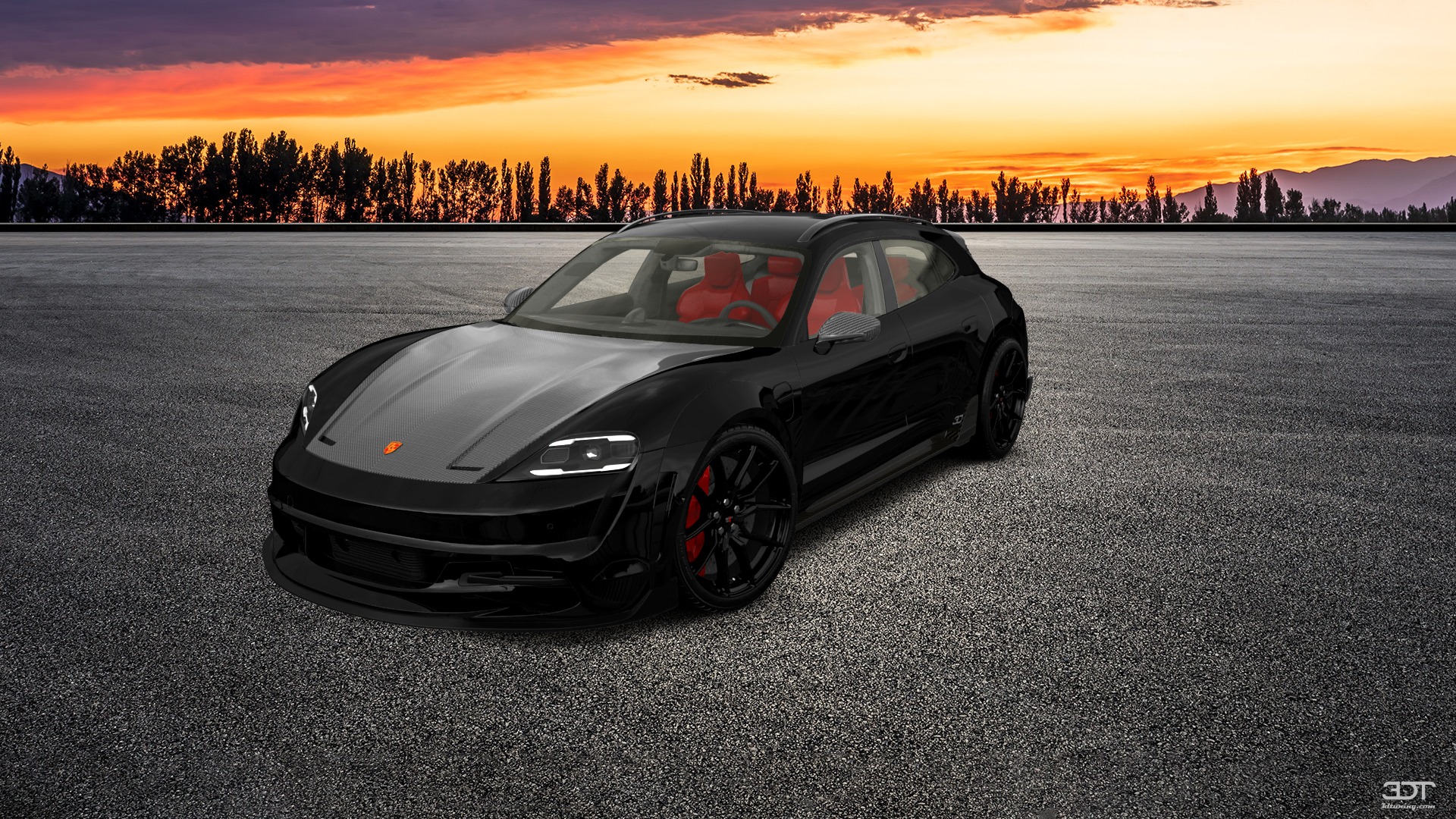 Porsche Taycan Sport Turismo Shooting Brake 2019 tuning