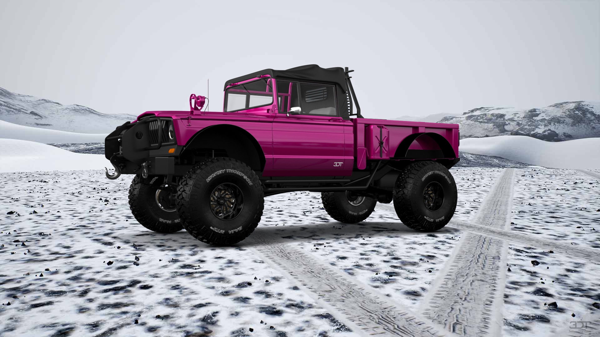Jeep Kaiser M715 2 Door pickup truck 1968 tuning