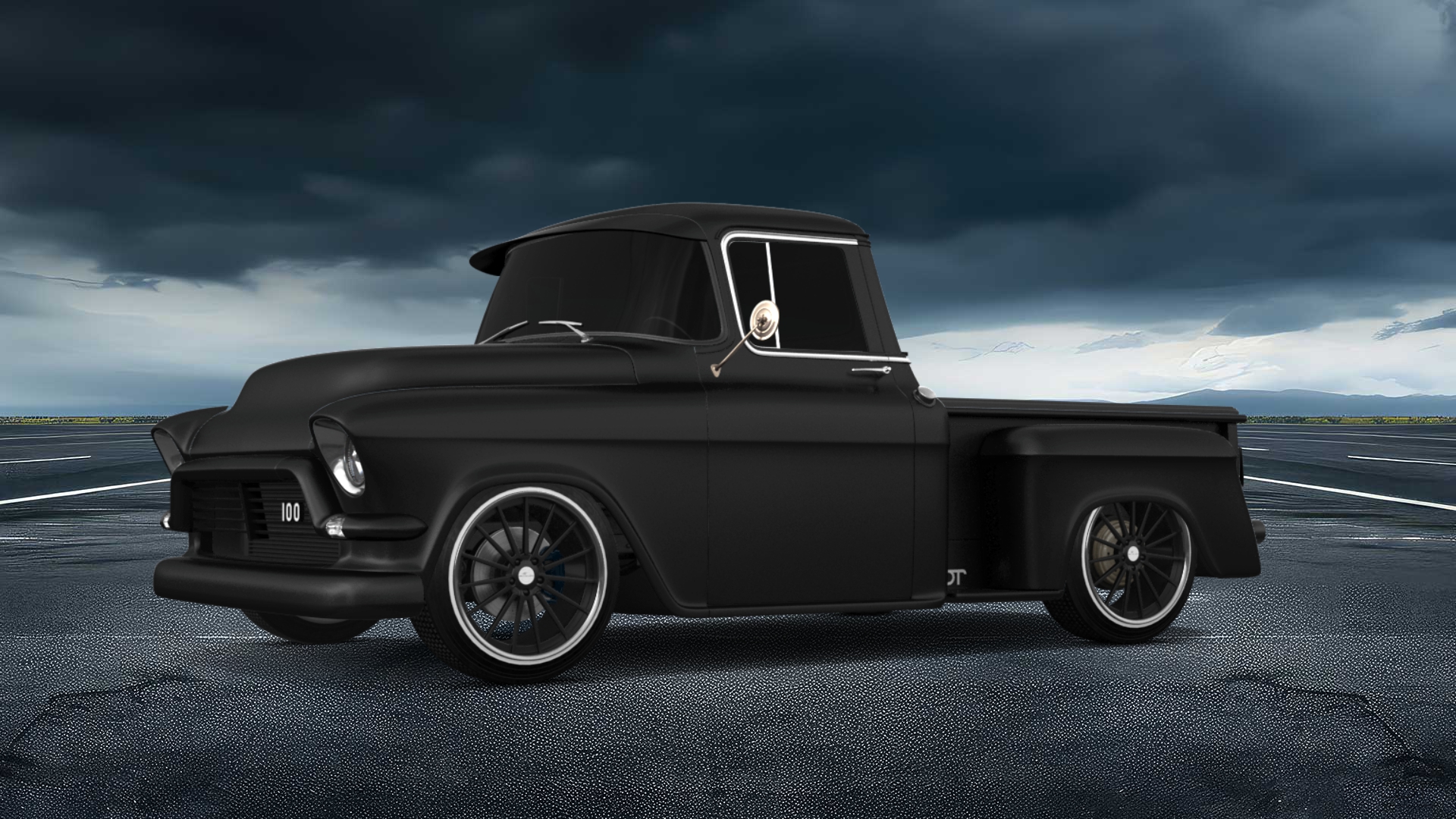 GMC 100 Stepside 2 Door pickup truck 1957