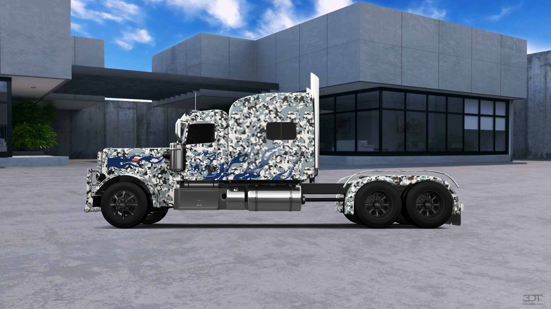 Peterbilt 389 Sleeper Cab Truck 2016