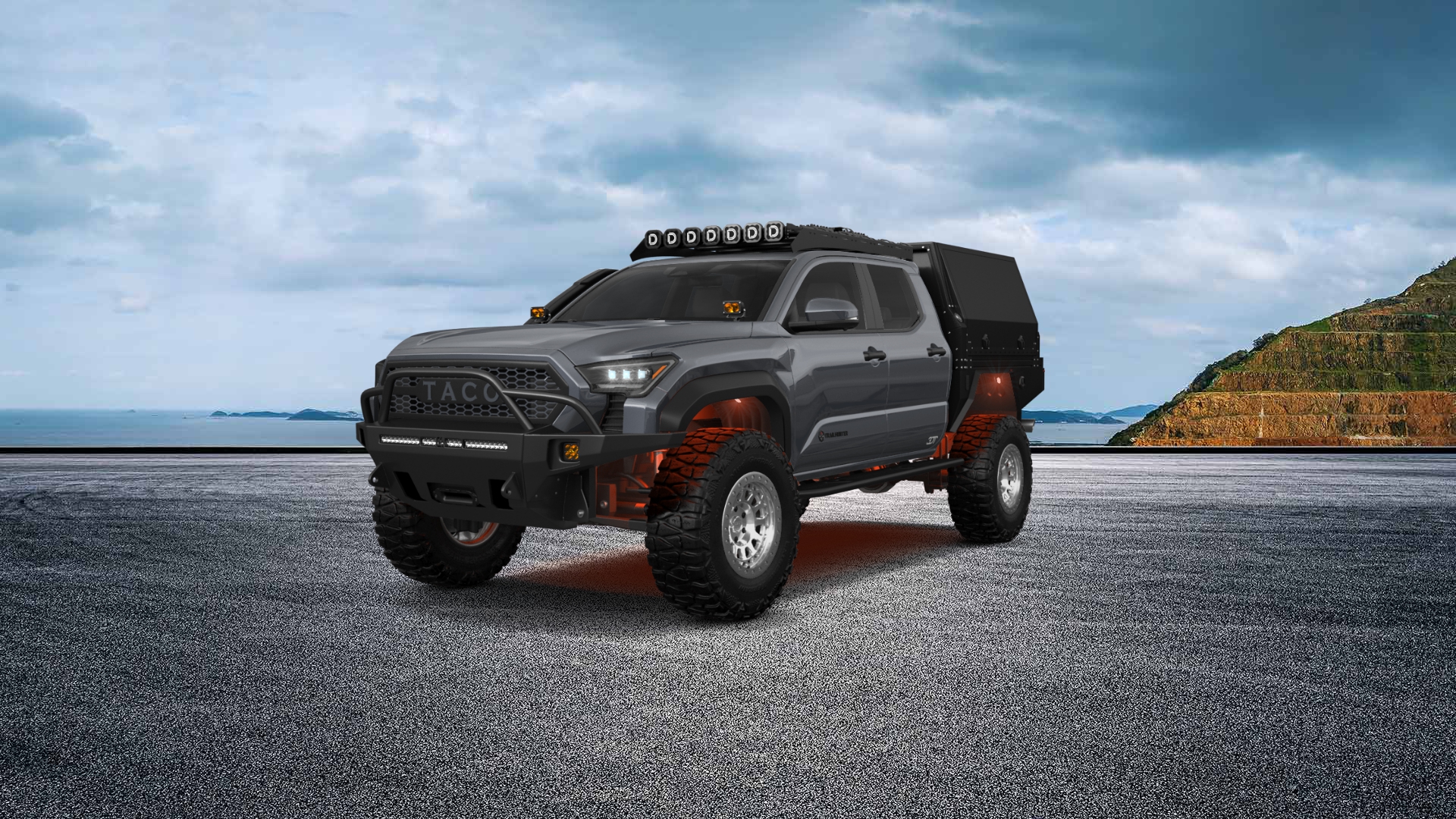 Toyota Tacoma Crew Cab 4 Door pickup truck 2024 tuning
