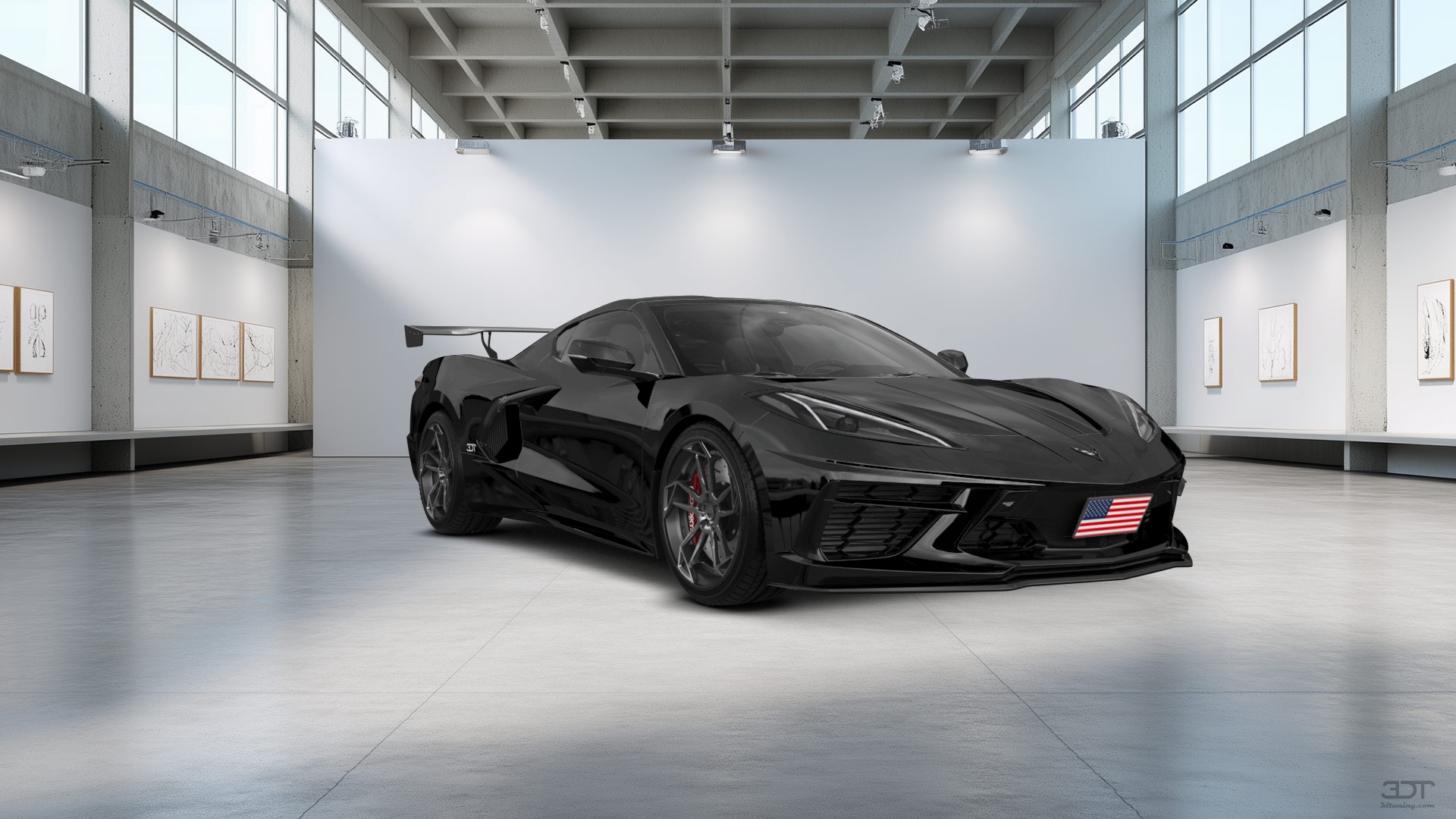 Chevrolet Corvette 2 door targa top 2020 tuning
