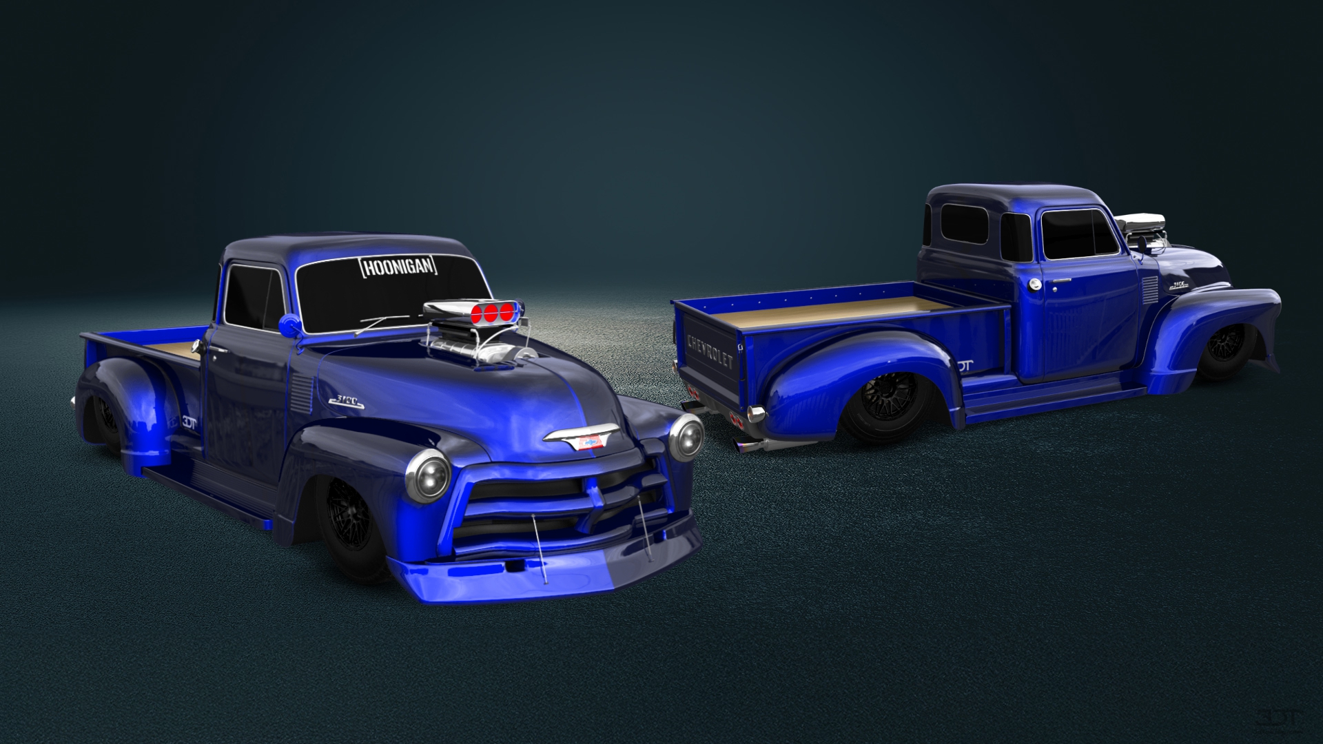 Chevrolet 3100 2 Door pickup truck 1954 tuning