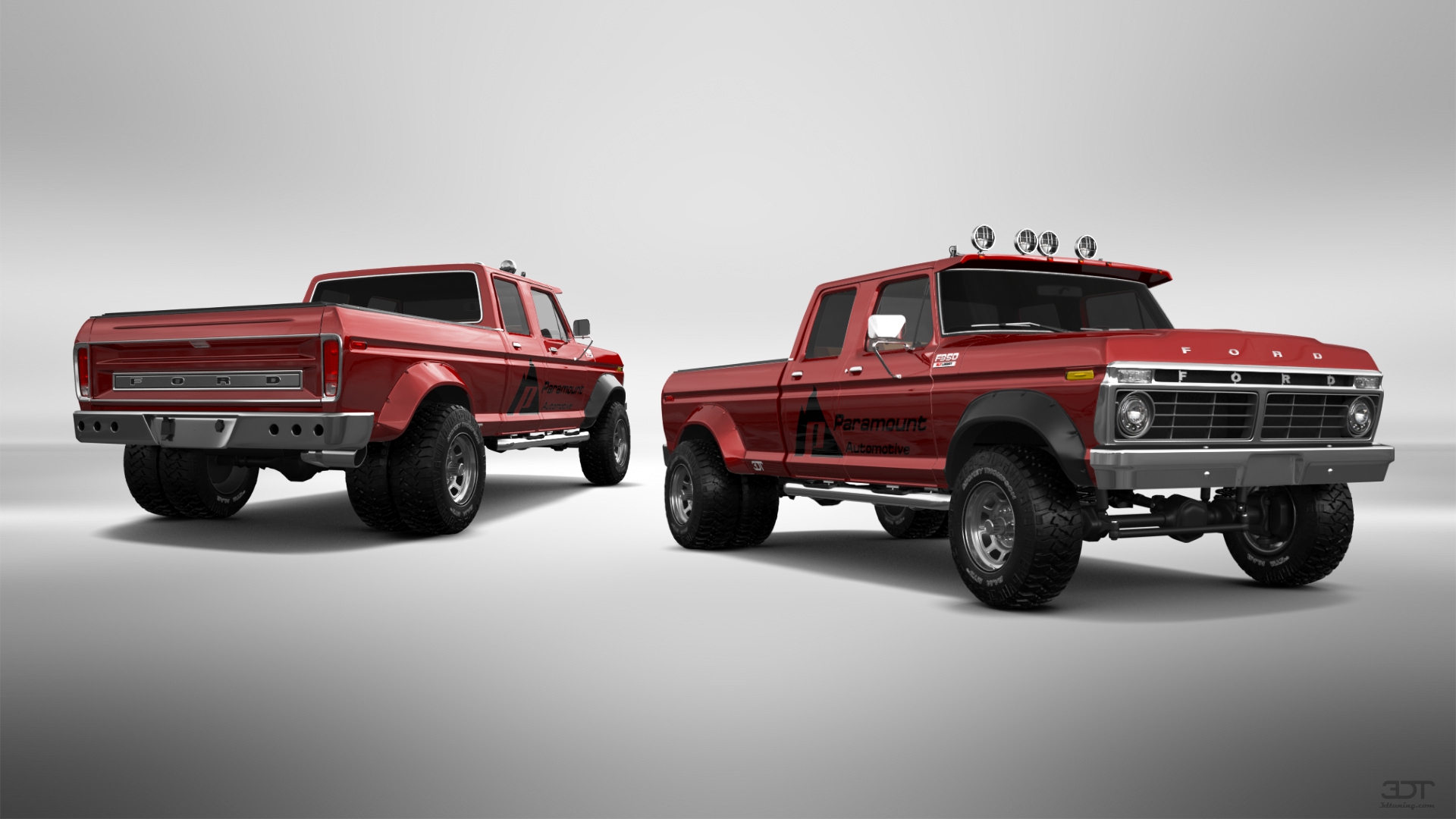 Ford F-350 Dually 4 Door pickup truck 1973 Images