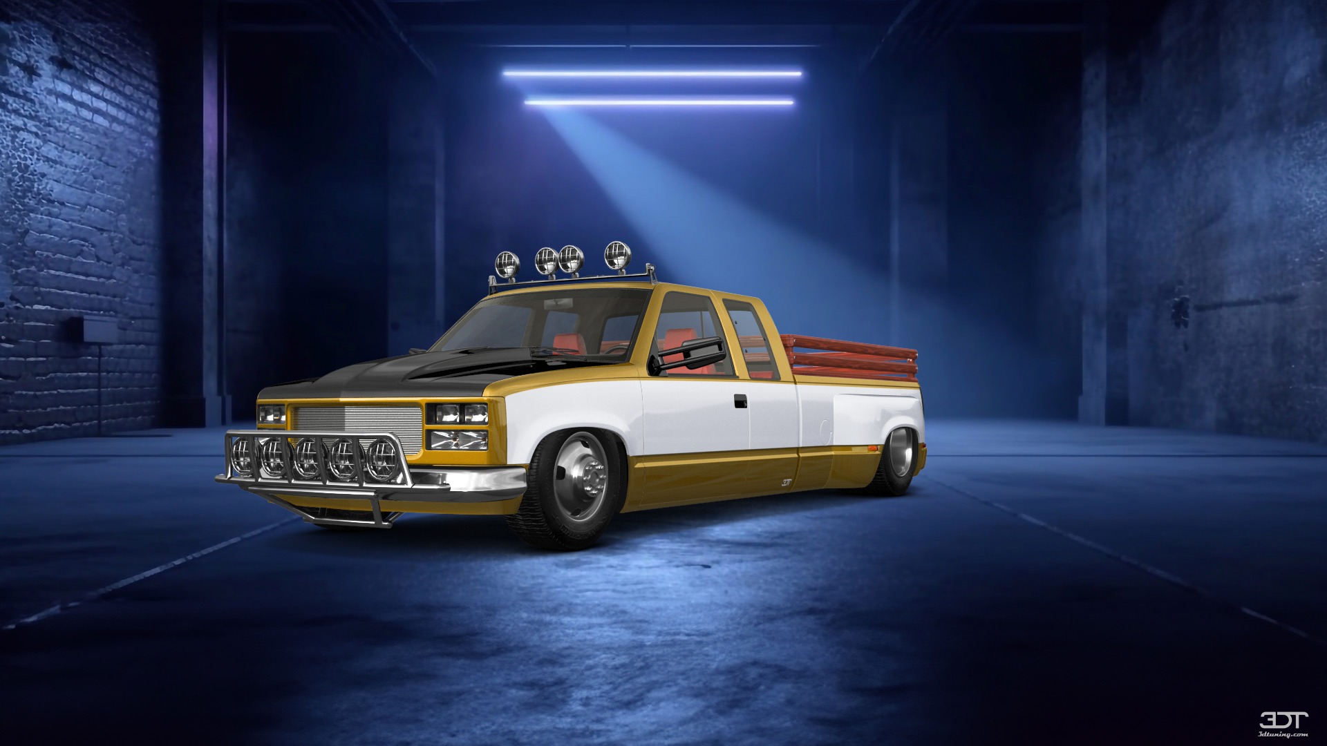 Chevrolet K3500 Extended Cab Pickup Truck 1988