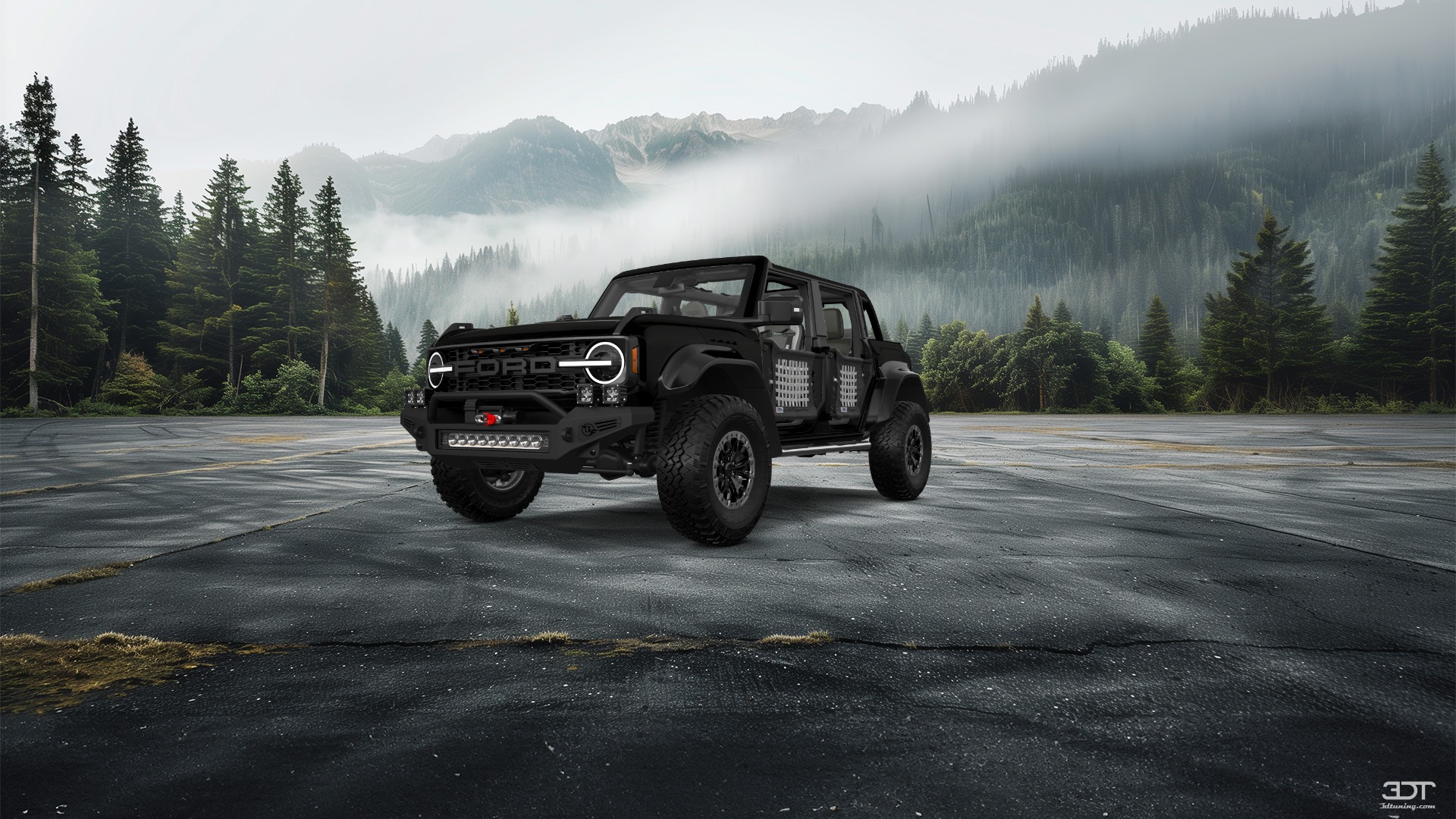 Ford Bronco Raptor 4 Door pickup truck 2022