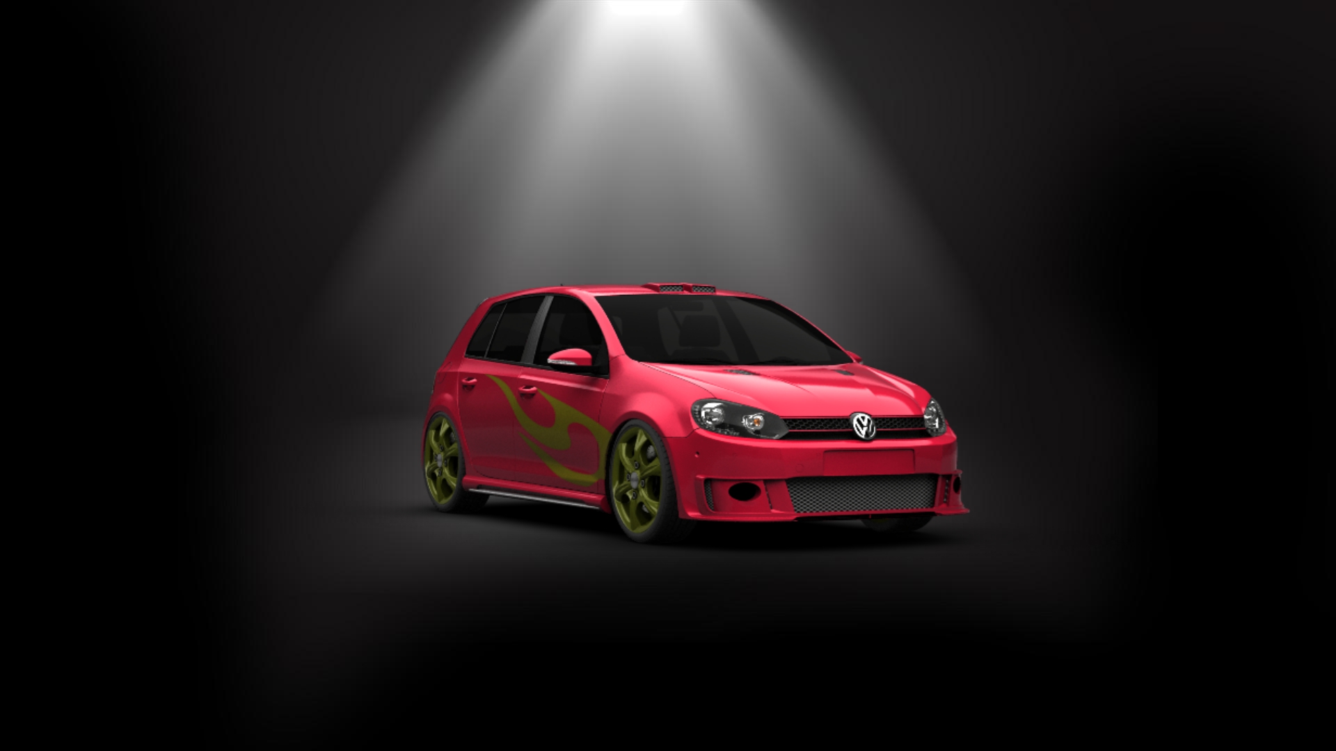 Volkswagen Golf 6 5 Door Hatchback 2011 tuning