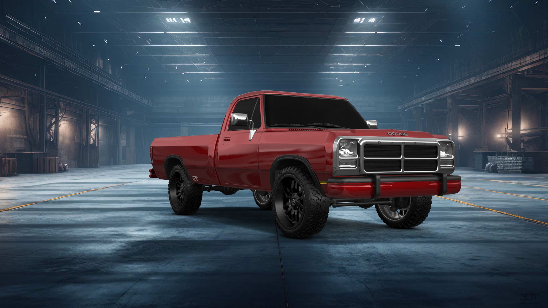 Dodge Ram 2 Door pickup truck 1991 tuning