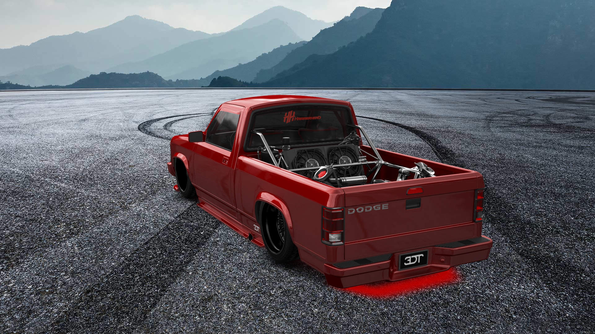 Dodge Dakota Regular Cab 2 Door pickup truck 1987 tuning