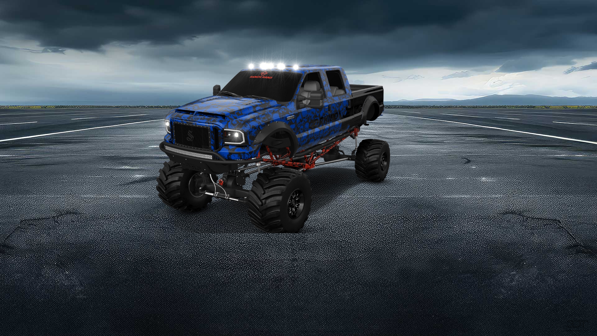 Ford F-250 Crew Cab 4 Door pickup truck 1999 tuning