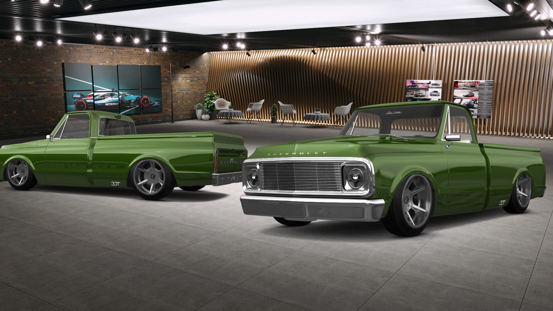 Chevrolet C-10 Cheyenne 2 Door pickup truck 1972