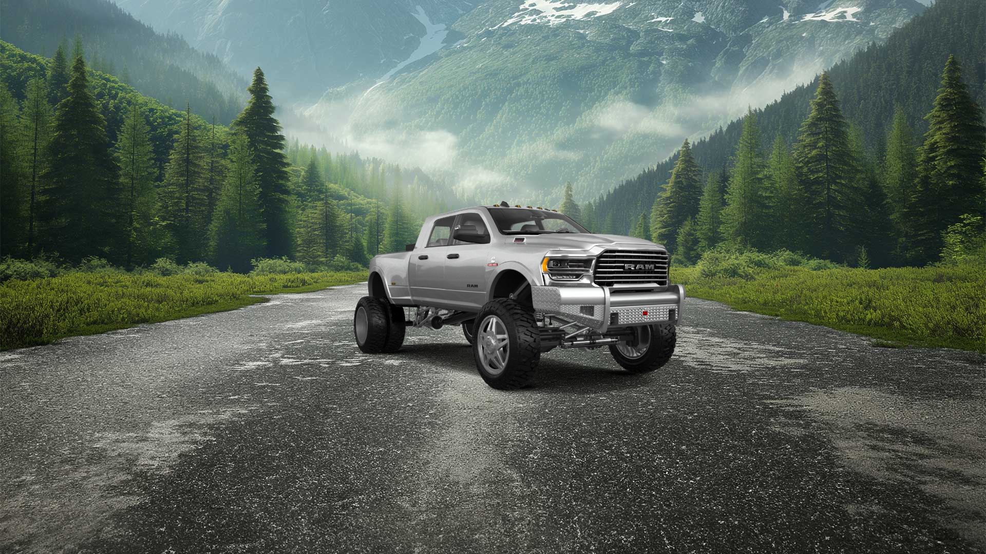 Dodge Ram 3500 4 Door pickup truck 2020