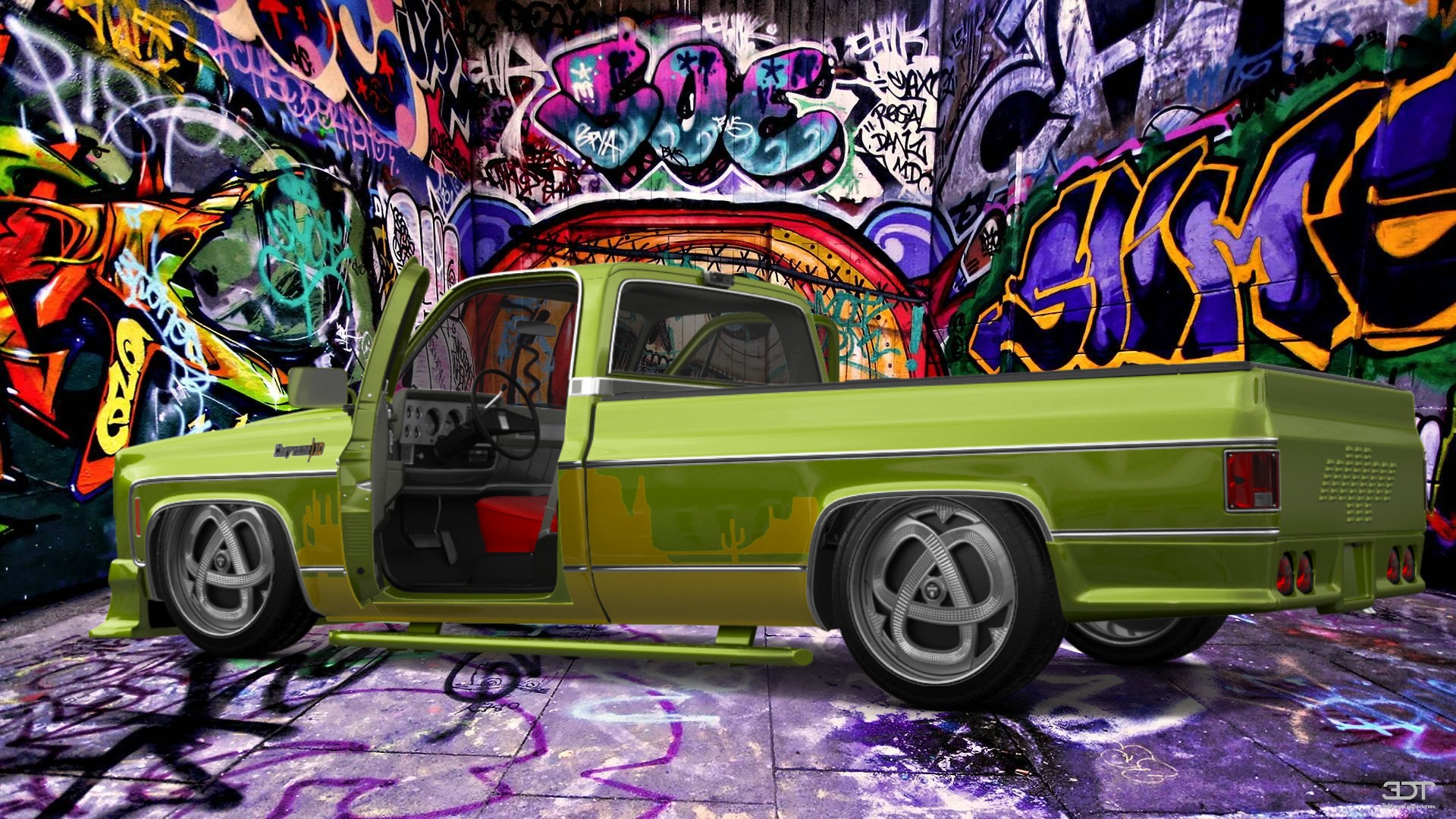 Chevrolet Silverado C-10 2 Door pickup truck 1973