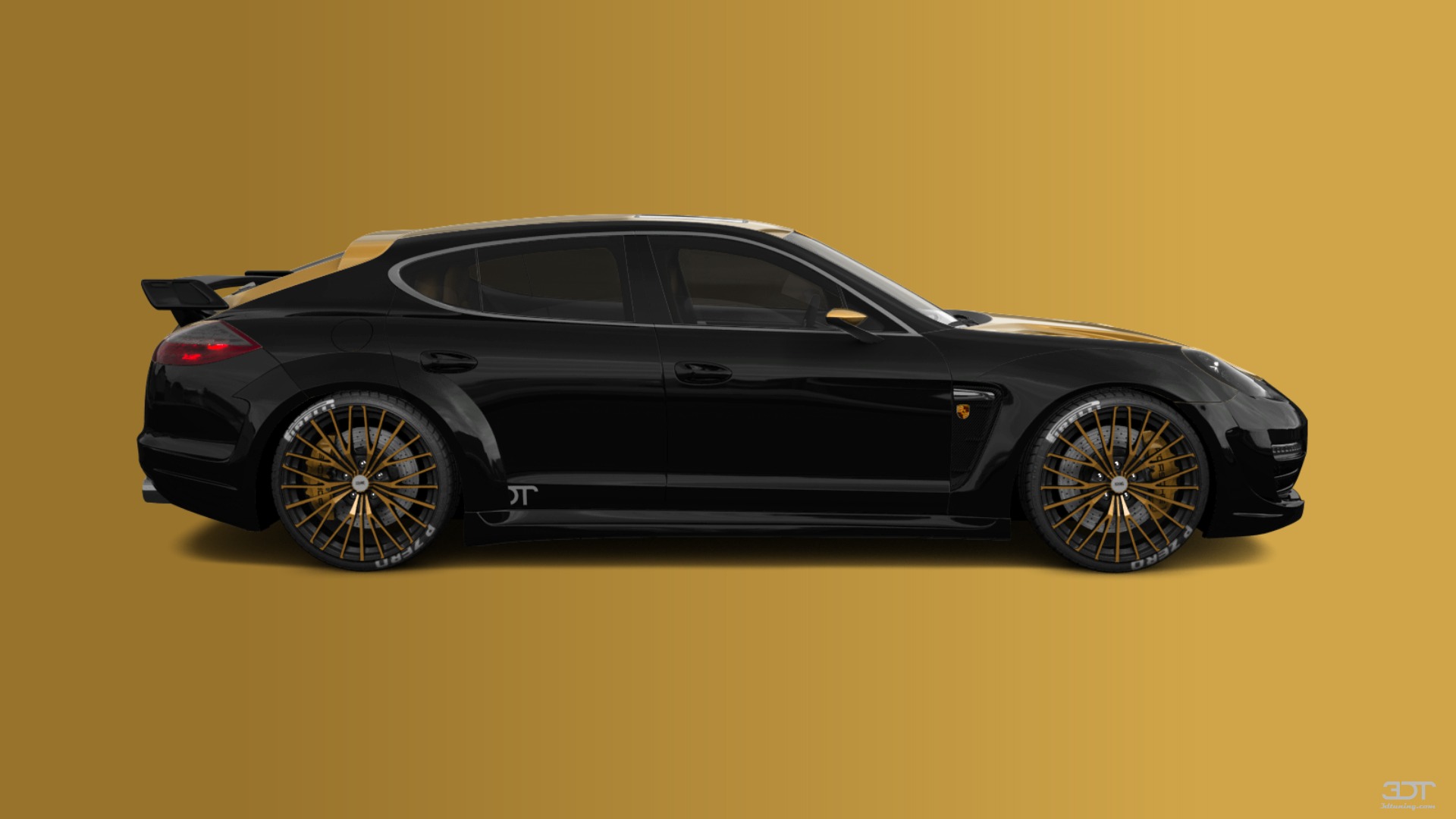 Porsche Panamera 4 door fastback saloon 2011