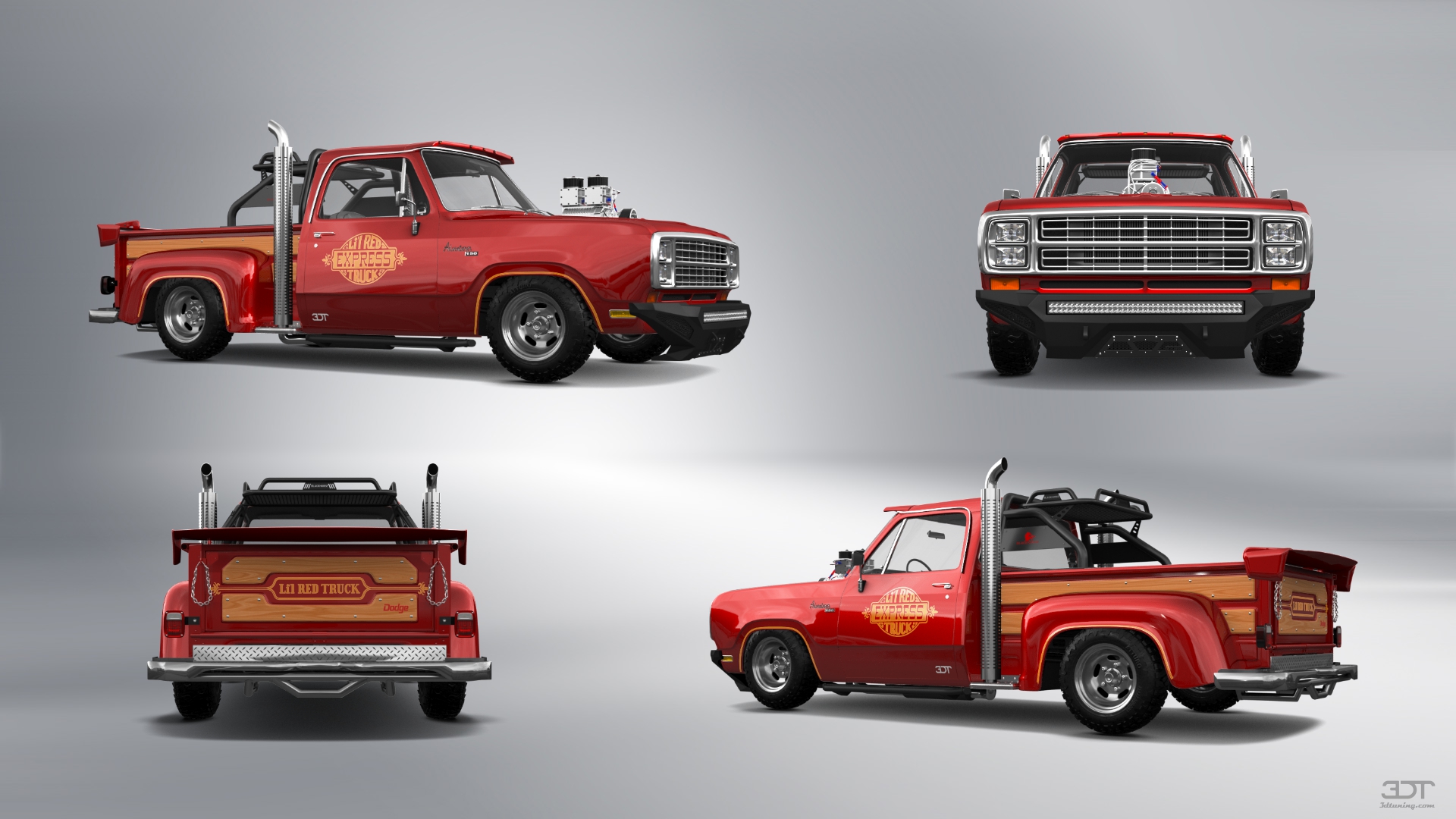 Dodge Lil Red Express 2 Door pickup truck 1979