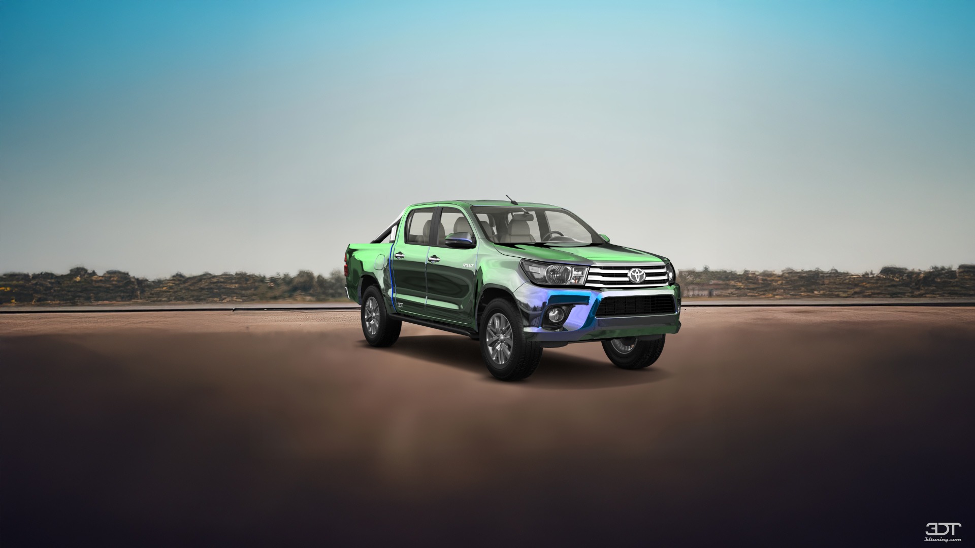 Toyota Hilux Double Cab 4 Door pickup truck 2015
