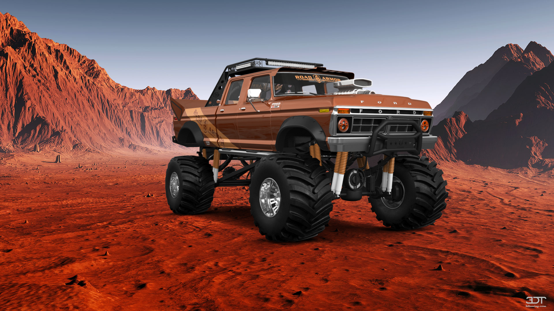 Ford F-350 Dually 4 Door pickup truck 1973
