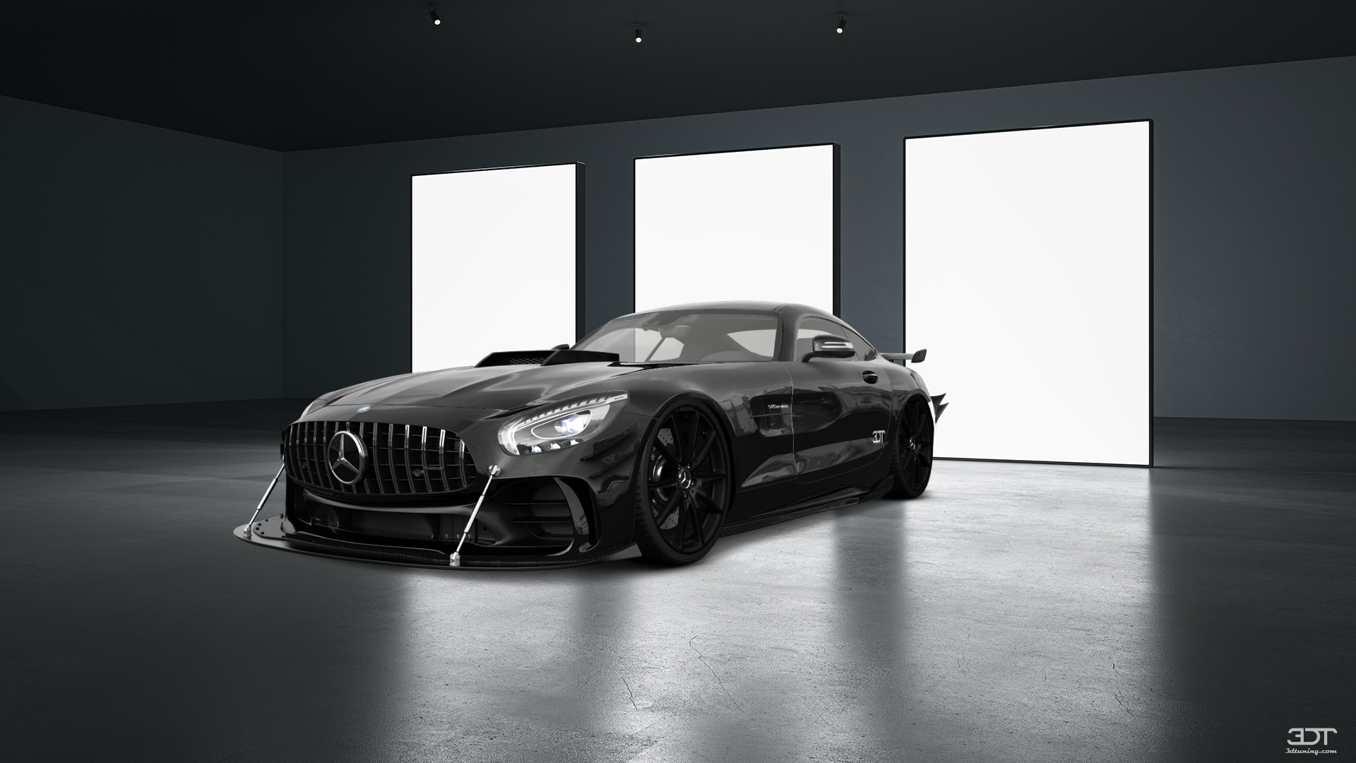 Mercedes AMG GT 2 door fastback coupe 2016 tuning