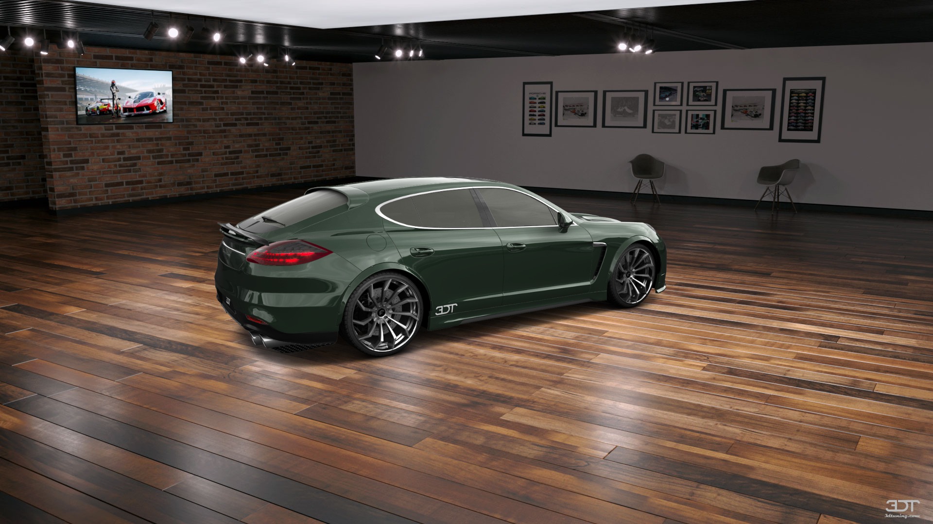 Porsche Panamera 4 door fastback saloon 2011