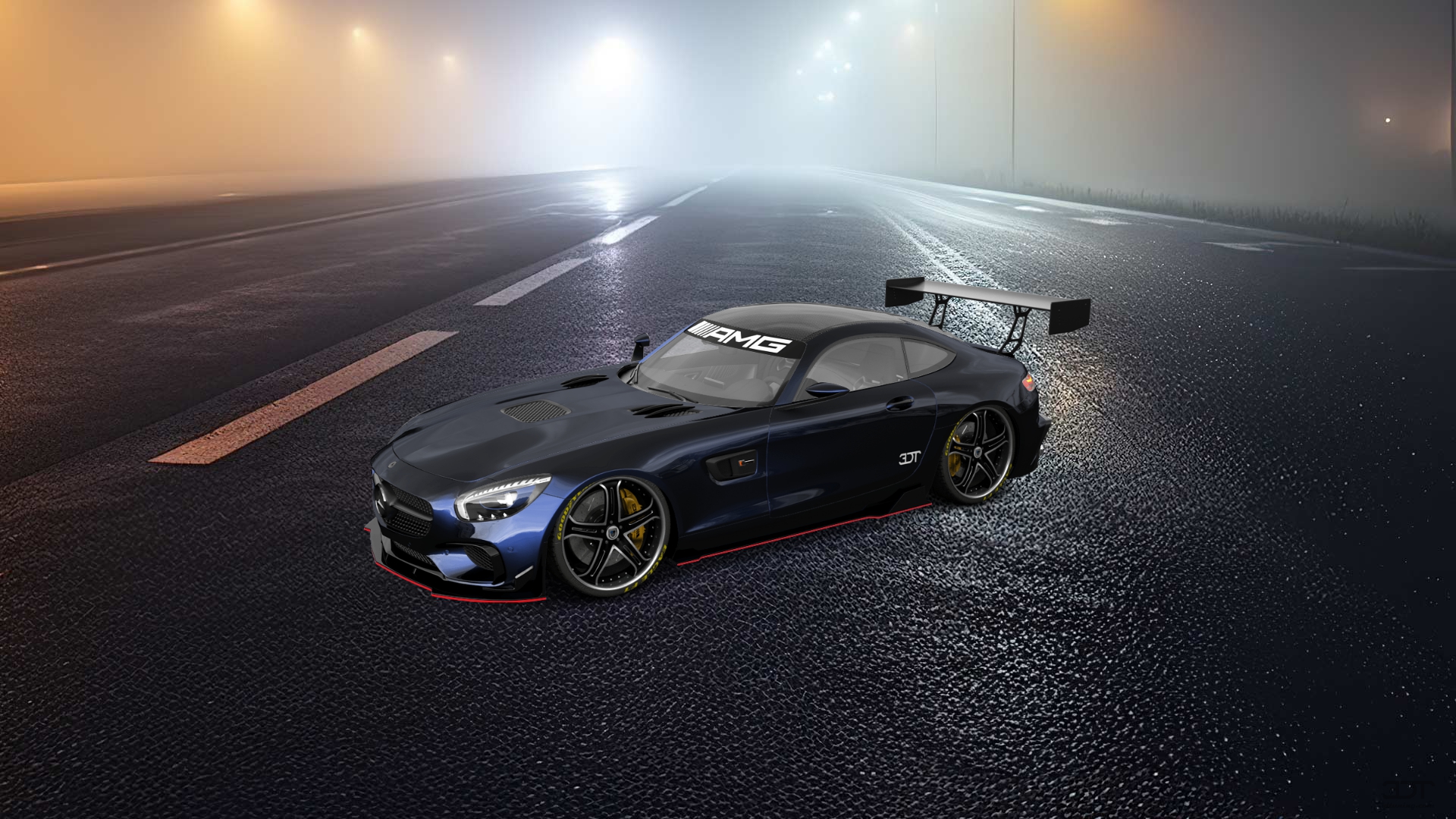Mercedes AMG GT 2 door fastback coupe 2016