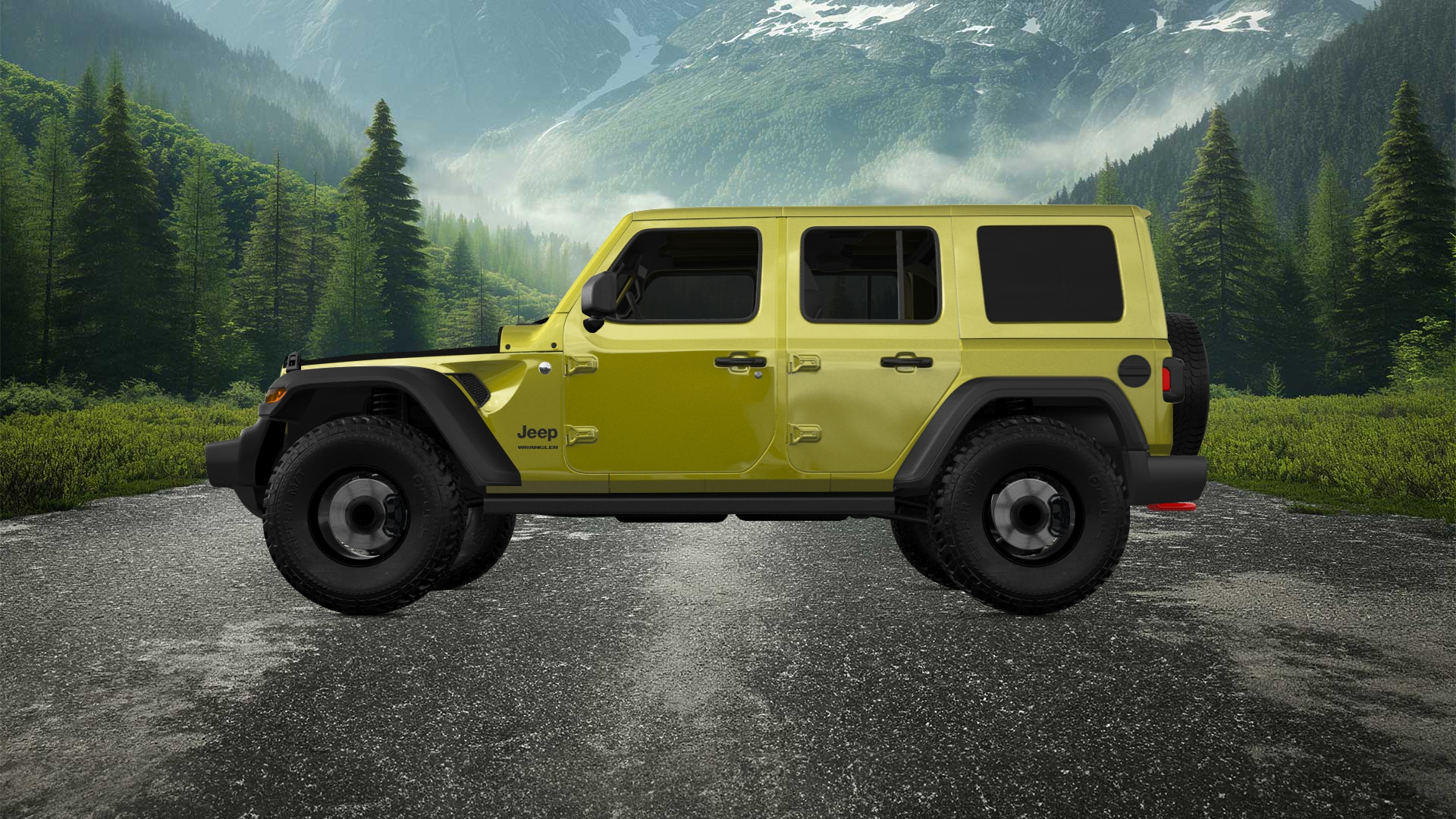 Jeep Wrangler JL 4 Door SUV 2024