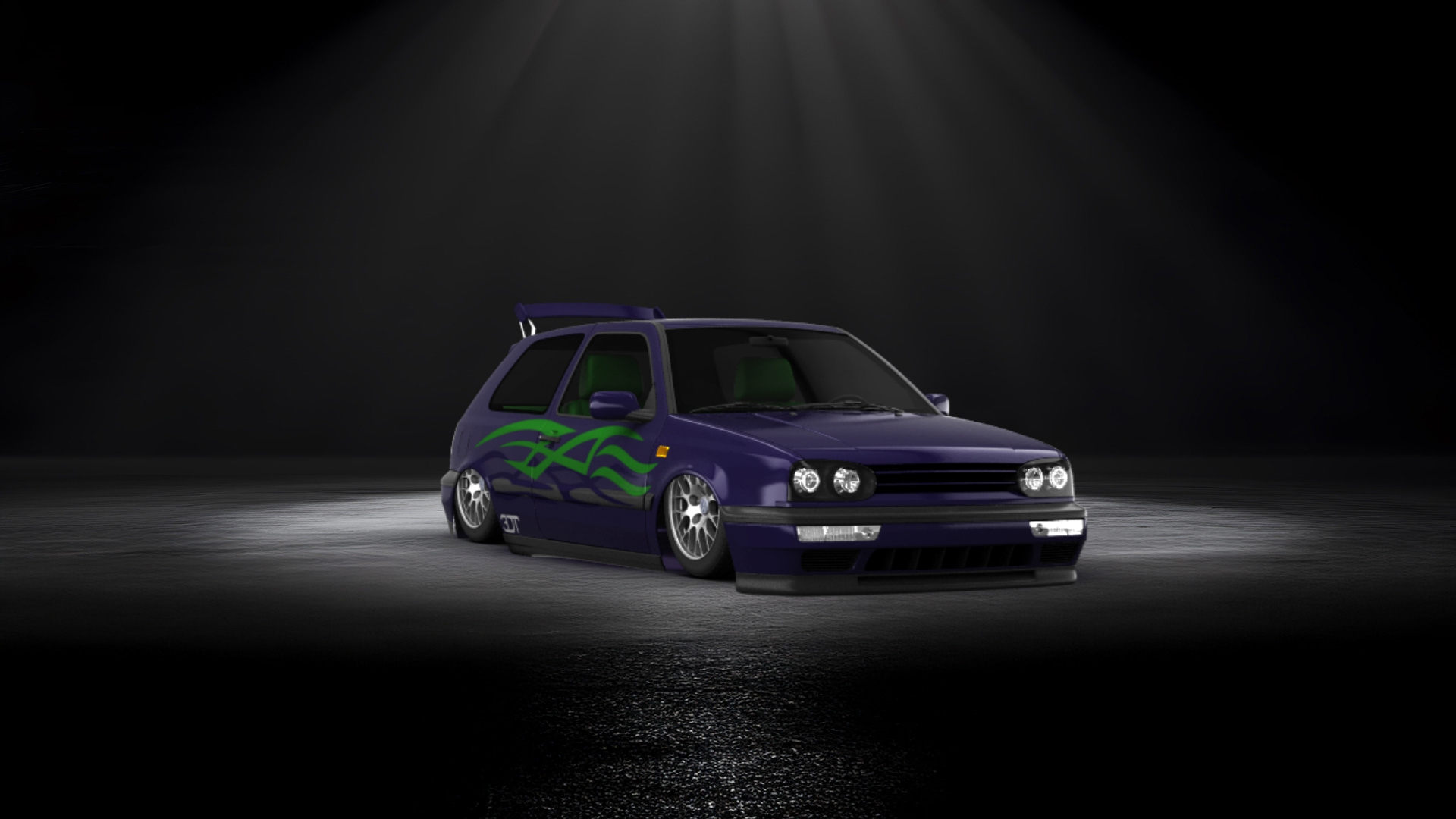 Volkswagen Golf 3 3 Door Hatchback 1991 tuning