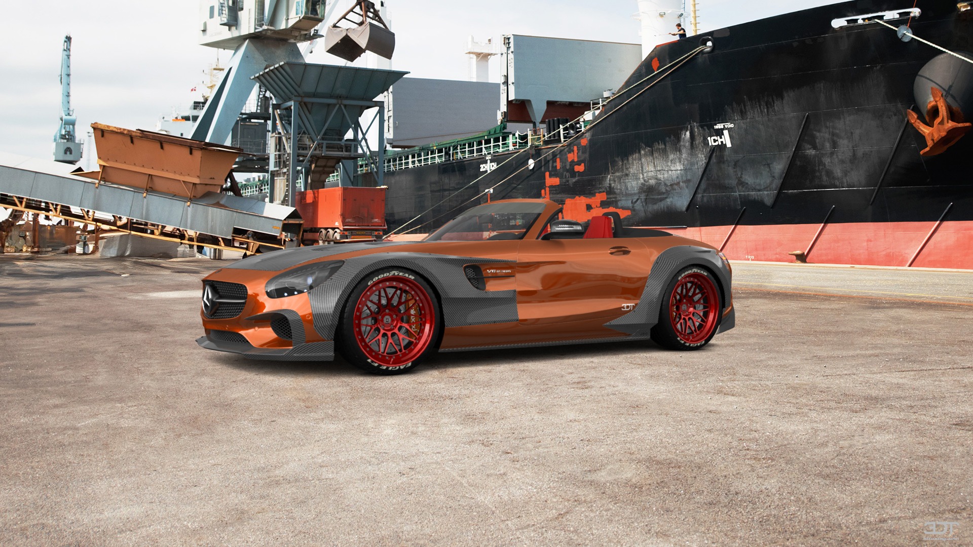 Mercedes AMG GT 2 Door Convertible 2016 tuning
