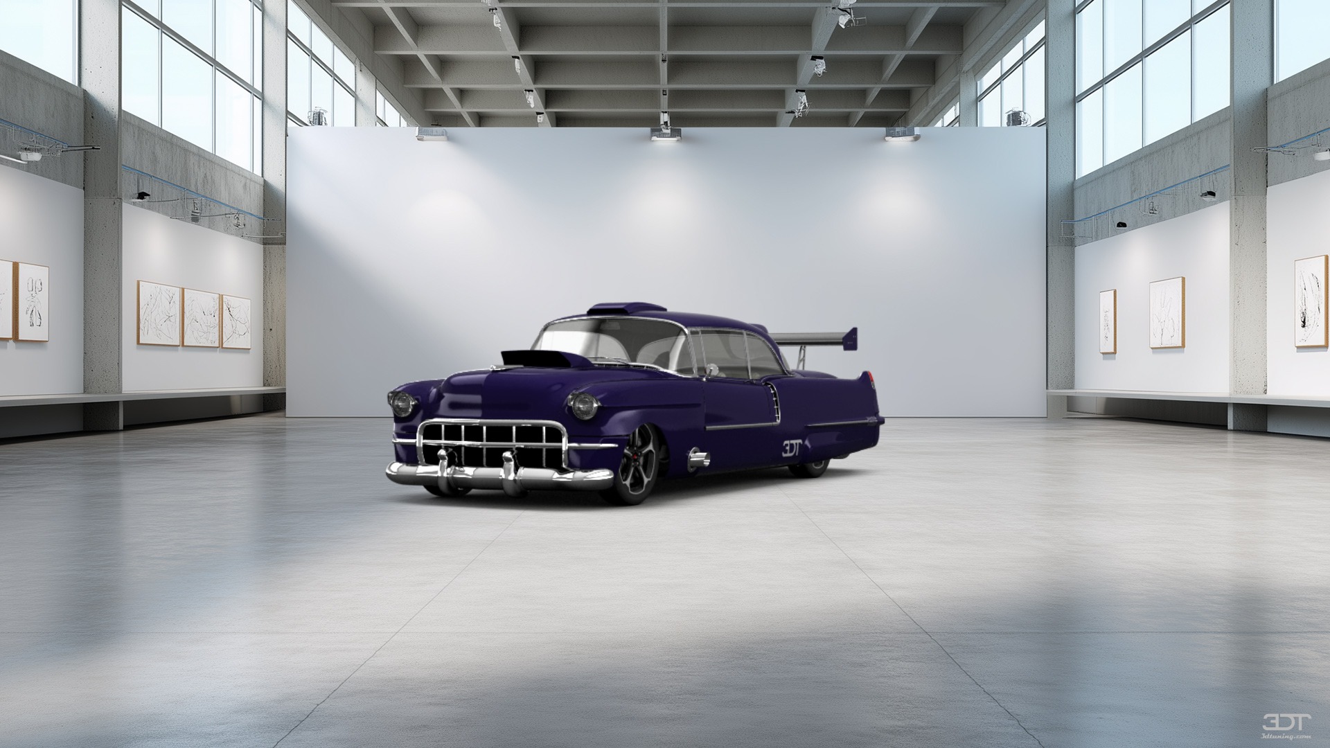 Cadillac De Ville Coupe 1956 tuning
