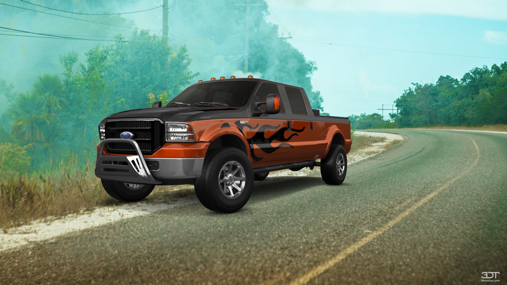 Ford F-250 Crew Cab 4 Door pickup truck 1999