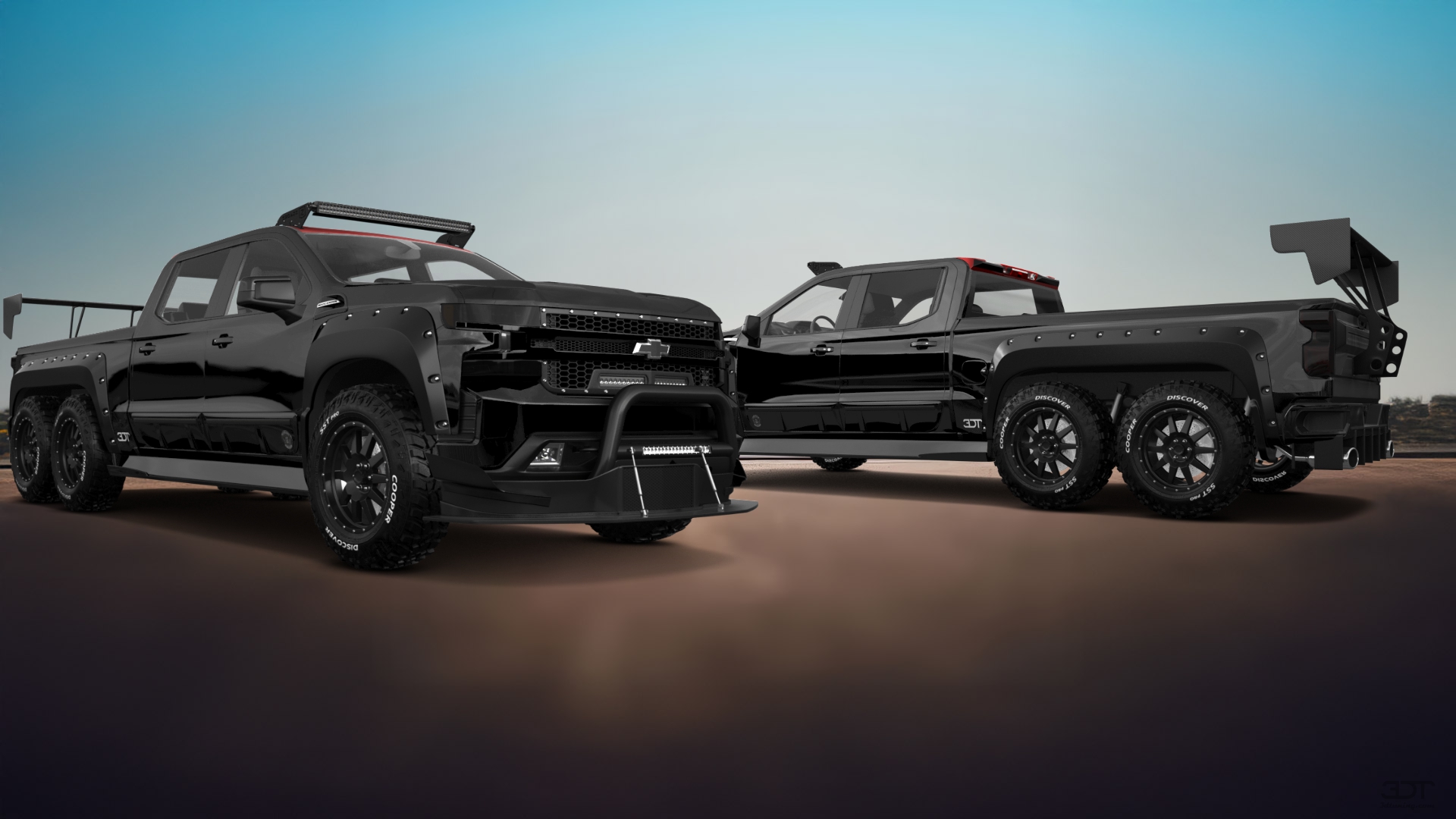 Chevrolet Silverado Hennessey Goliath 6X6 Truck 2020 tuning