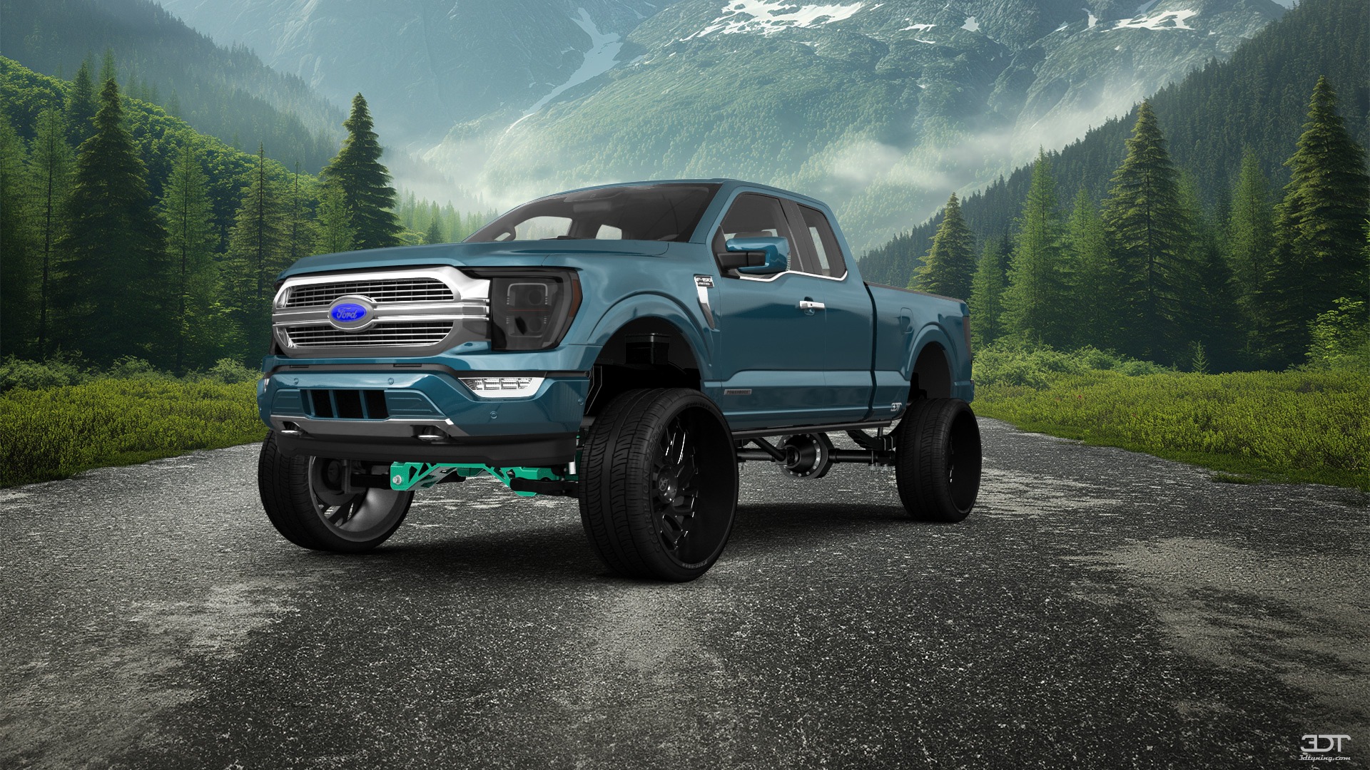 Ford F-150 Double Cab Pickup Truck 2021