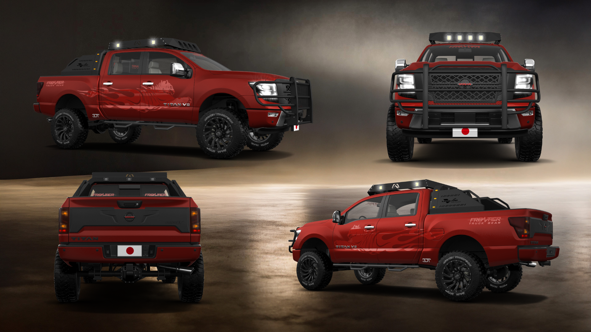 Nissan Titan 4 Door pickup truck 2021 tuning