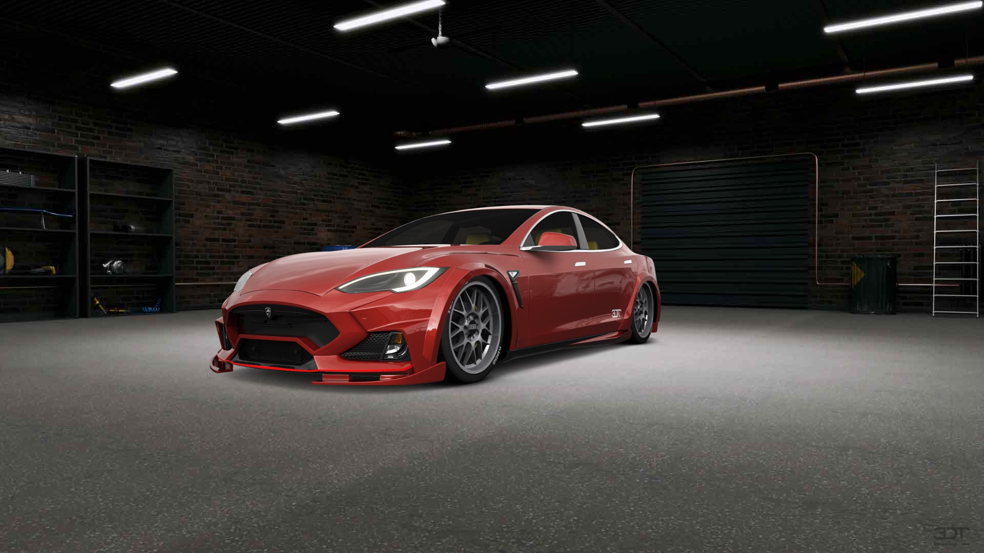 Tesla Model S 5 Door Liftback 2013 tuning