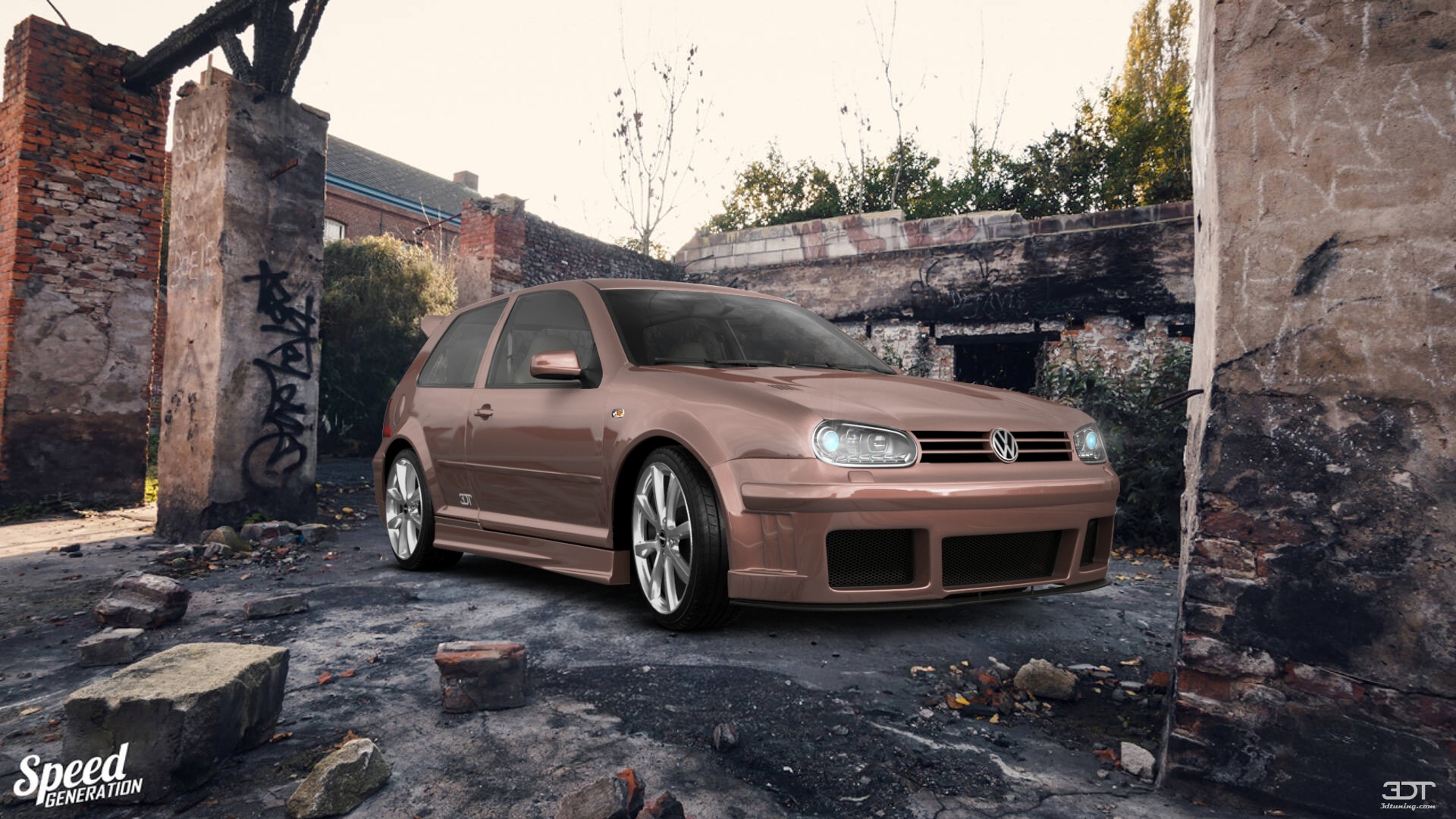 Volkswagen Golf 4 (mk4) 3 Door Hatchback 1997 tuning