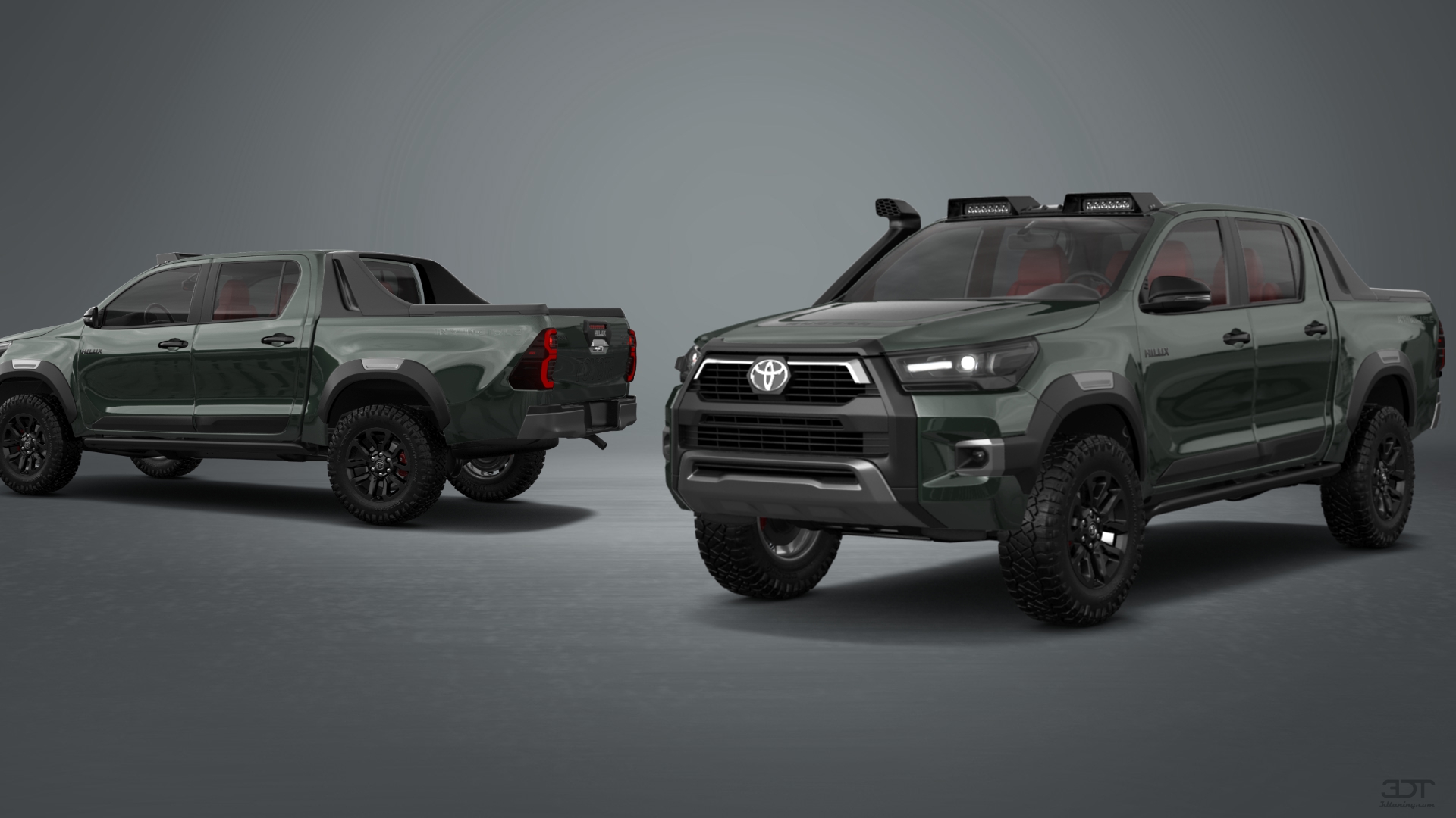 Toyota Hilux Double Cab 4 Door pickup truck 2015 tuning