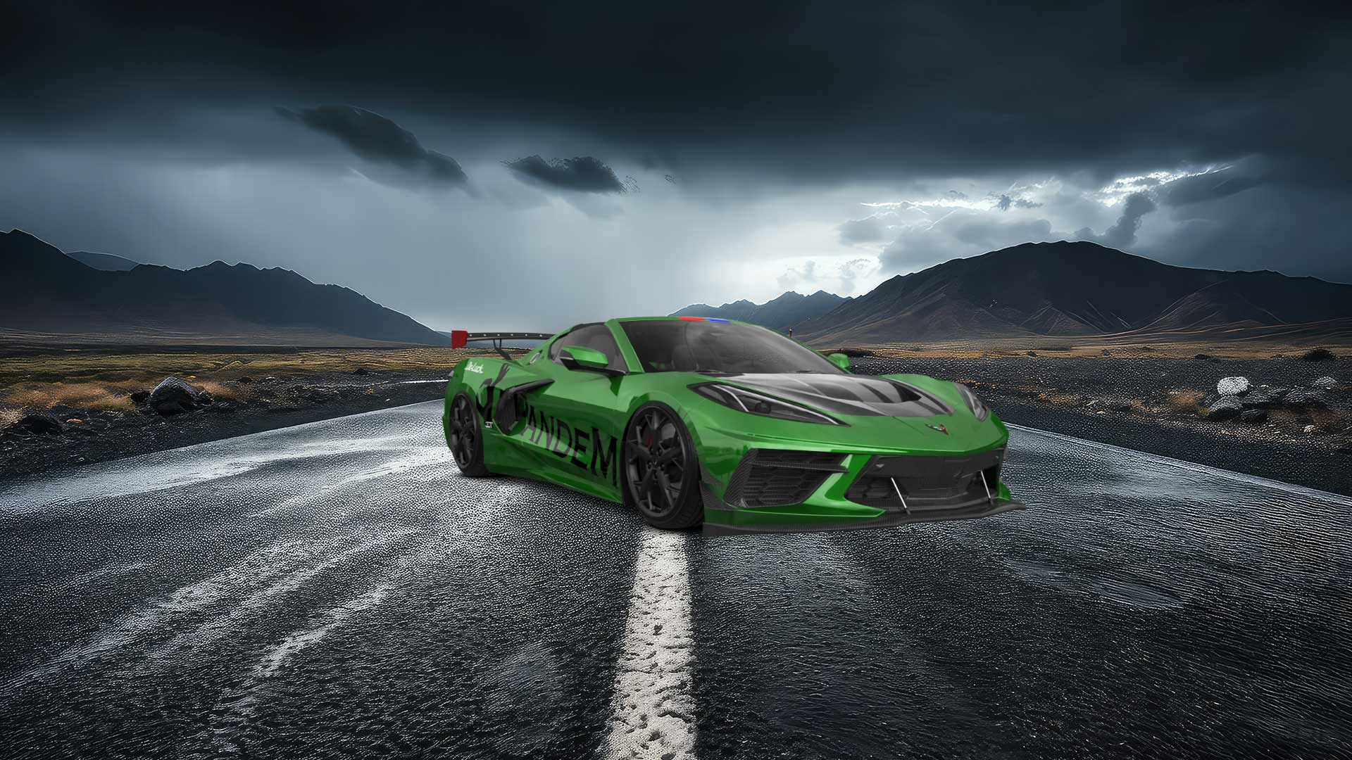 Chevrolet Corvette 2 door targa top 2020