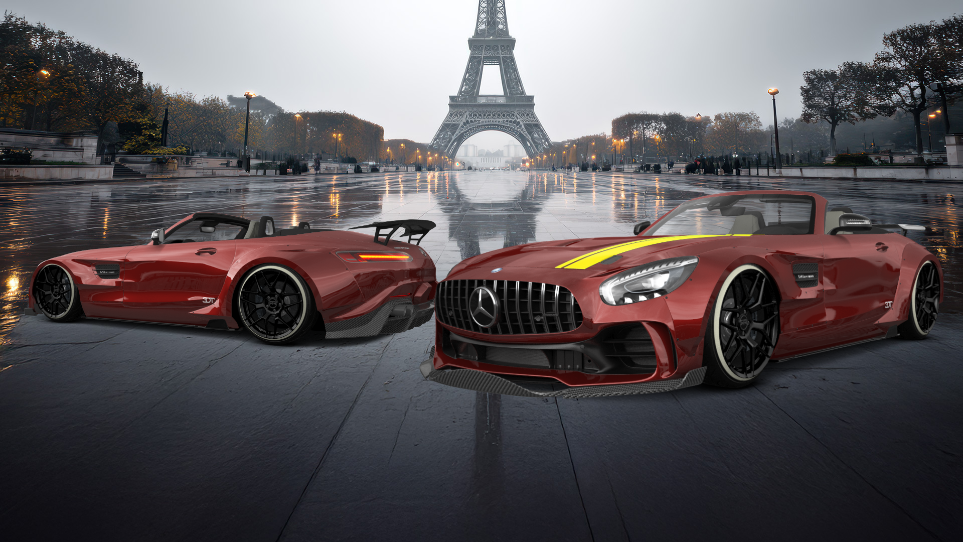 Mercedes AMG GT 2 Door Convertible 2016 tuning