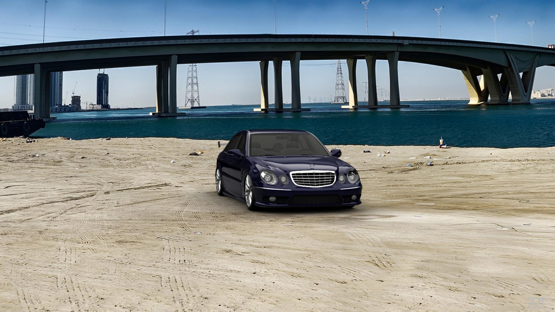 Mercedes E class Sedan 2003 tuning