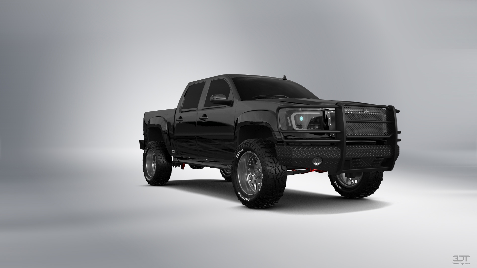 GMC Sierra 1500 Crew Cab 5.8 ft box 4 Door pickup truck 2007