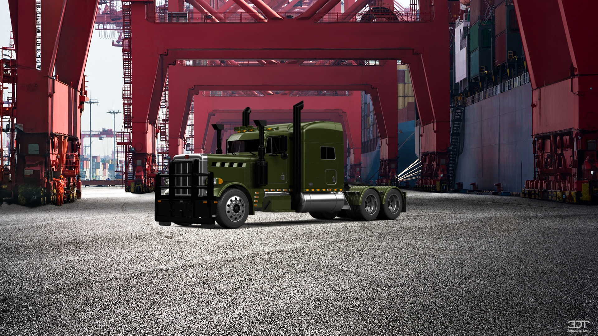 Peterbilt 359 Truck 1987